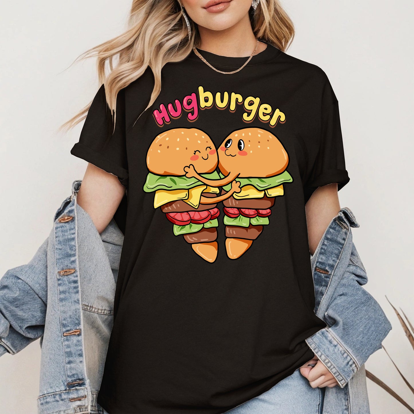 Hugburger Cute Couple Shirt