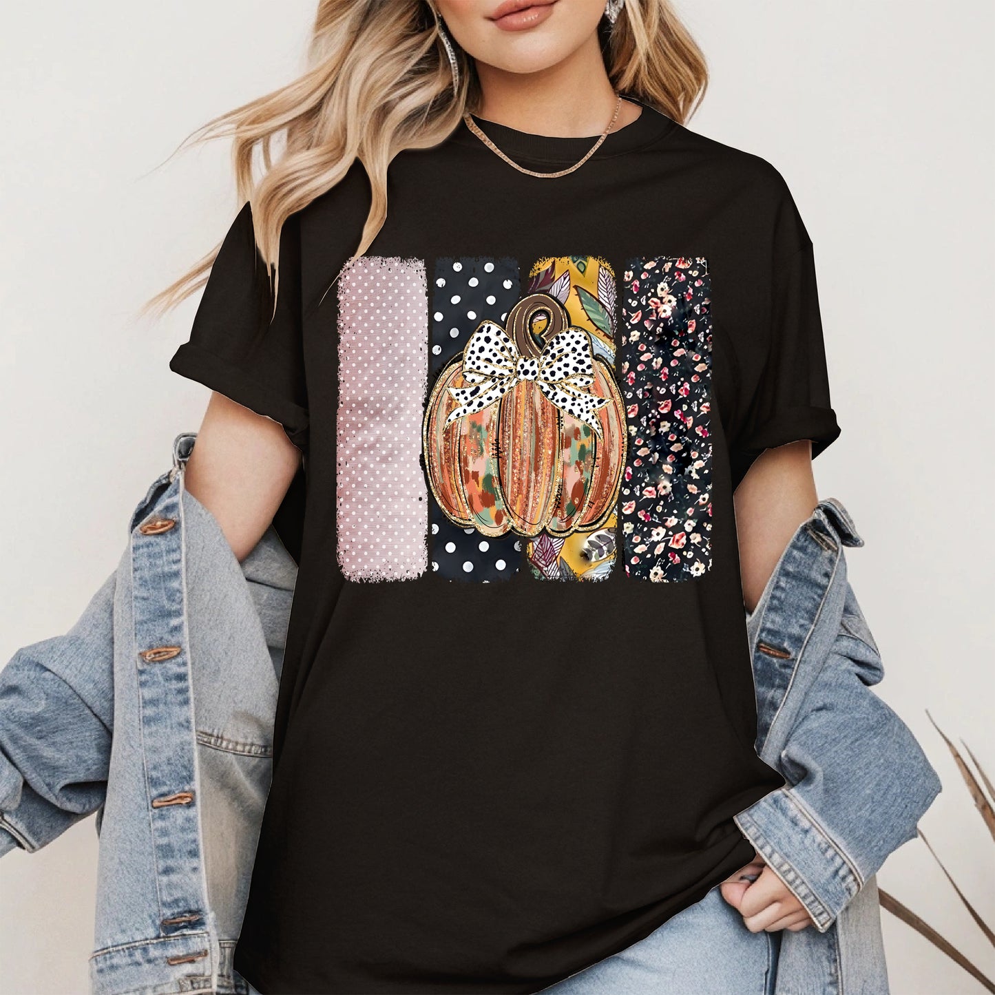 Vintage Pumpkin Shirt Hoodie Sweatshirt for Fall and Halloween