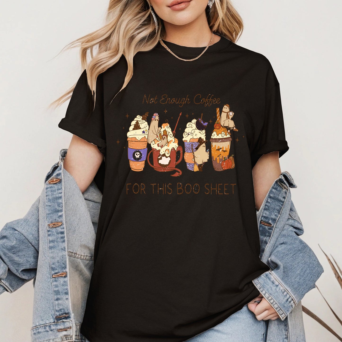 Not Enough Coffee For This Boo Sheet Shirt