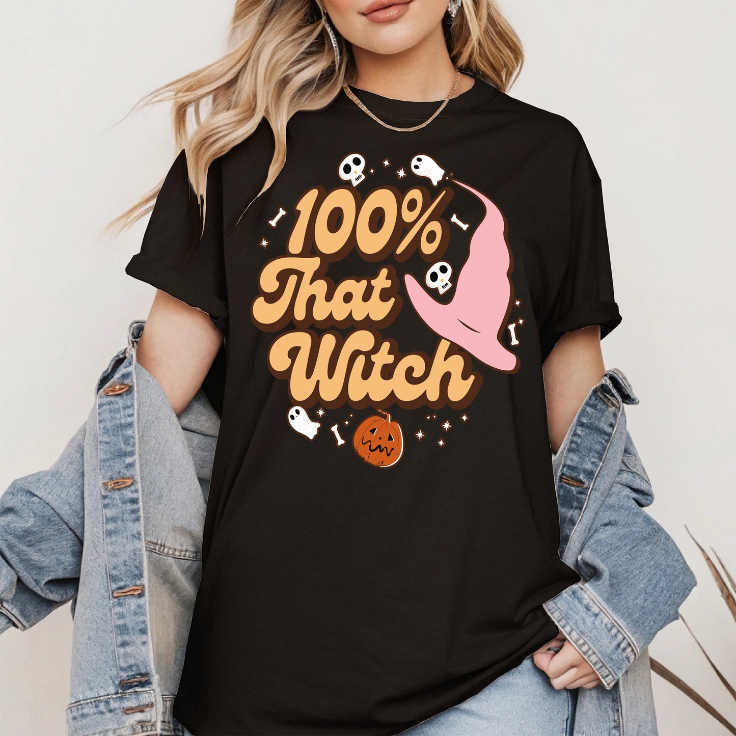 100 Percent That Witch Halloween Shirt