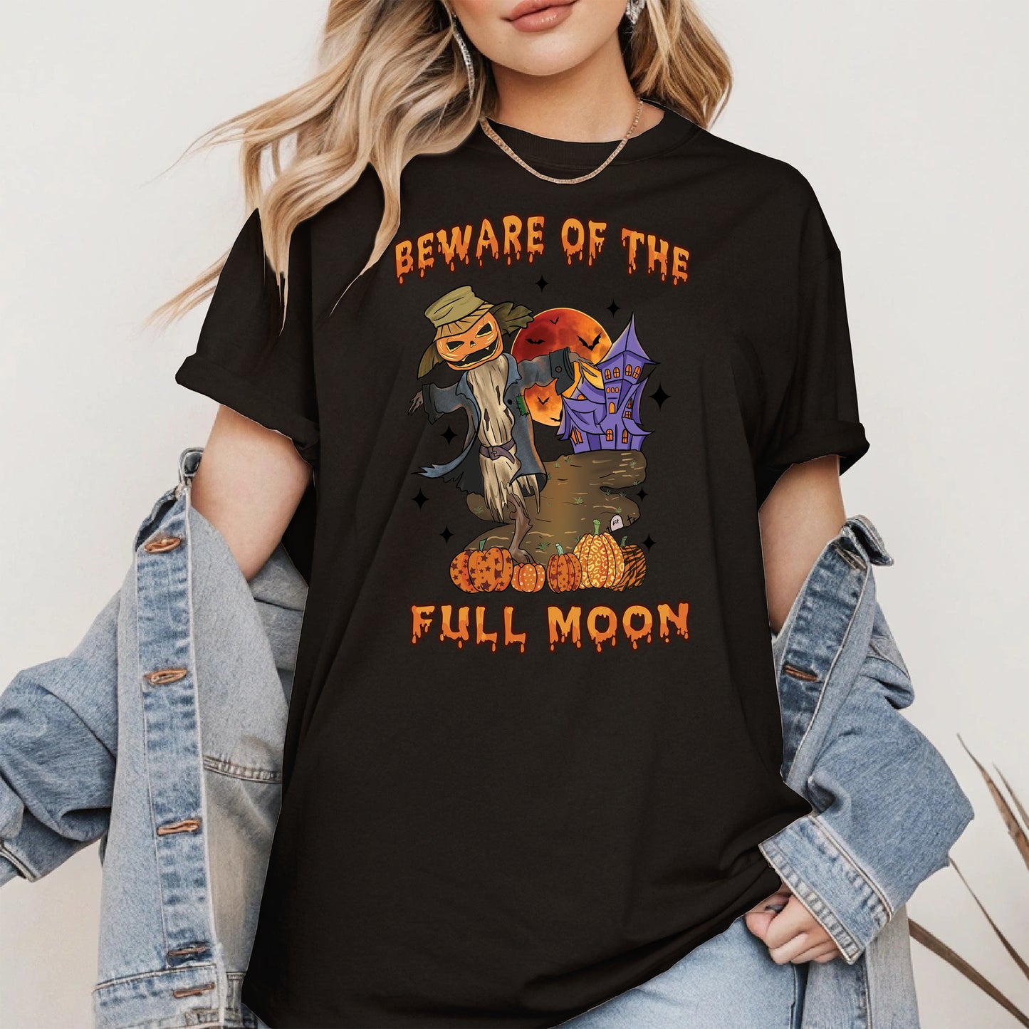 Beware of the Full Moon Halloween Shirt