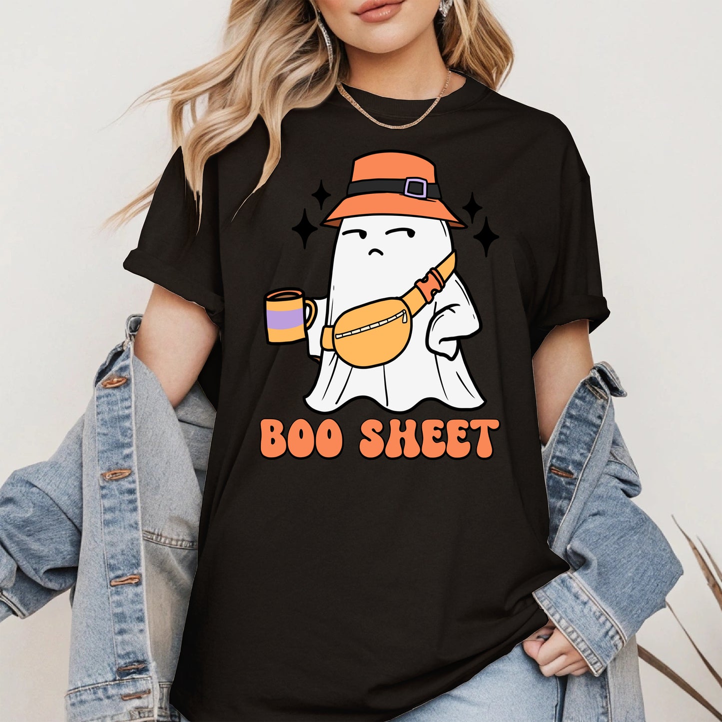 Funny Boo Sheet Halloween Shirt