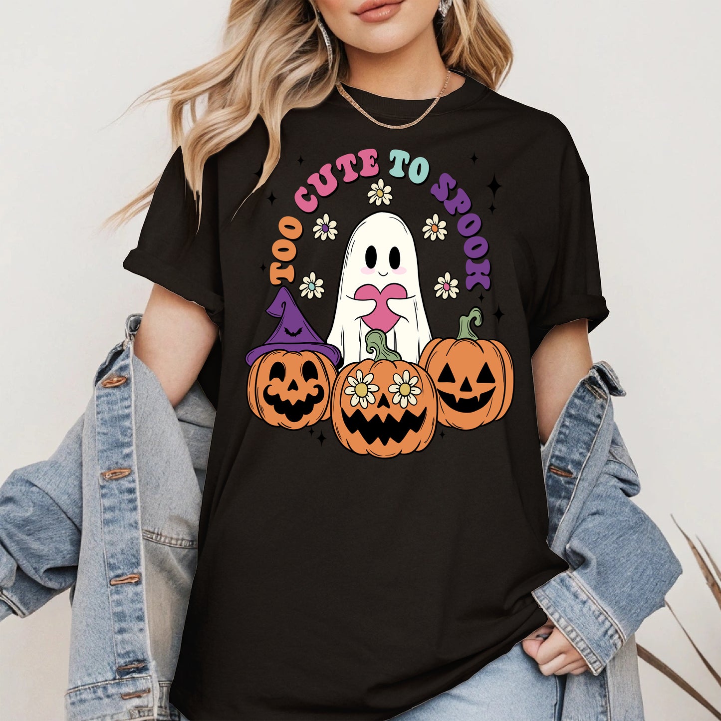 Too Cute To Spook Halloween Shirt