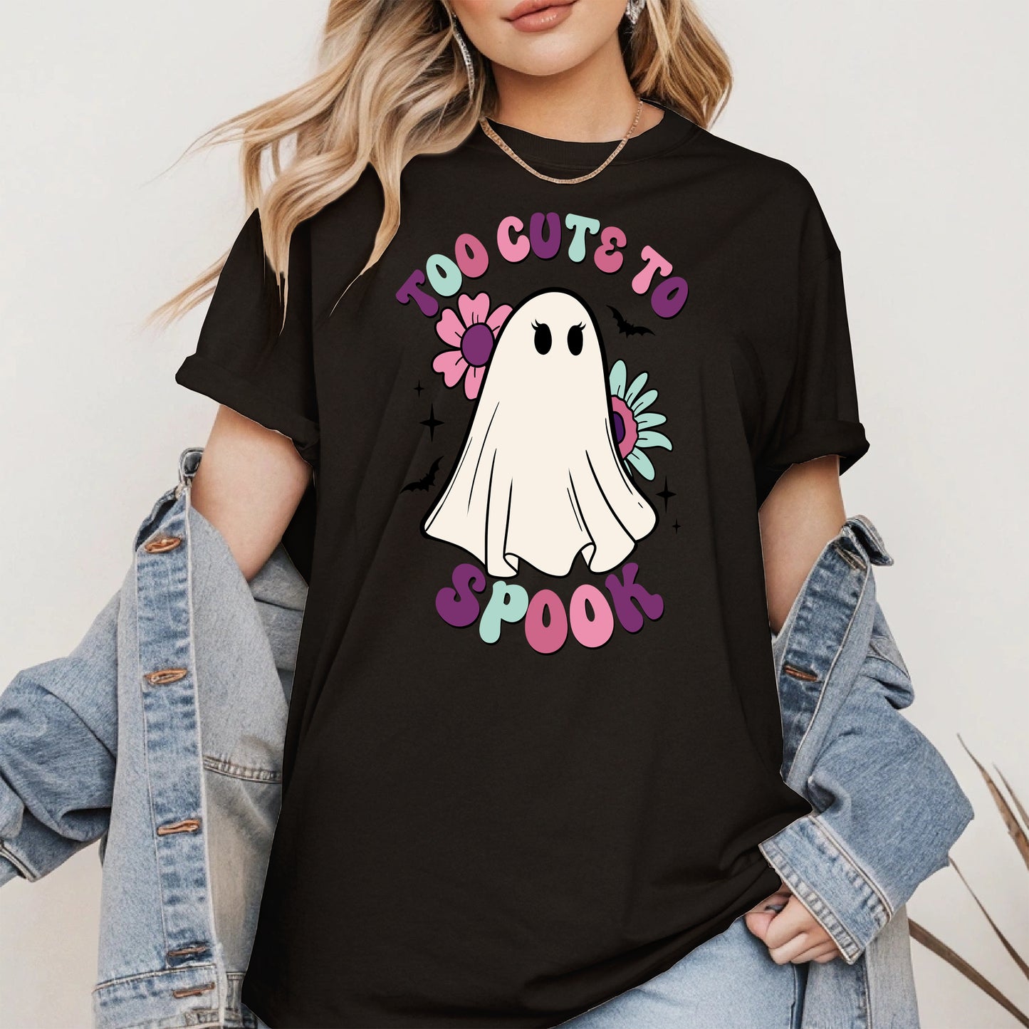 Too Cute To Spook Ghost Shirt