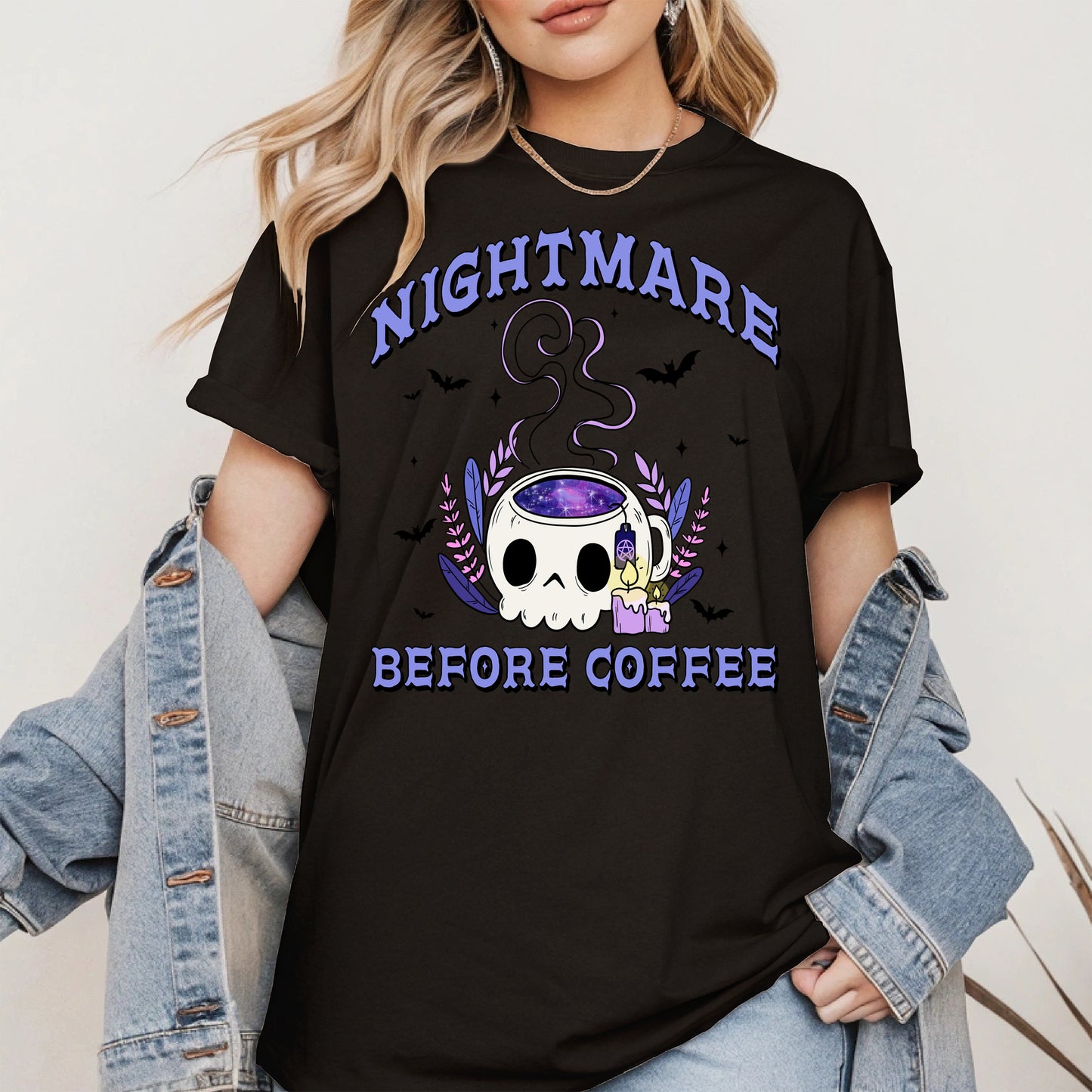 Nightmare Before Coffee Halloween Shirt