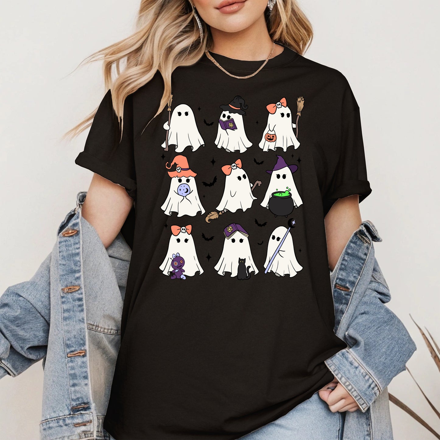 Cute Halloween Ghost Squad Shirt