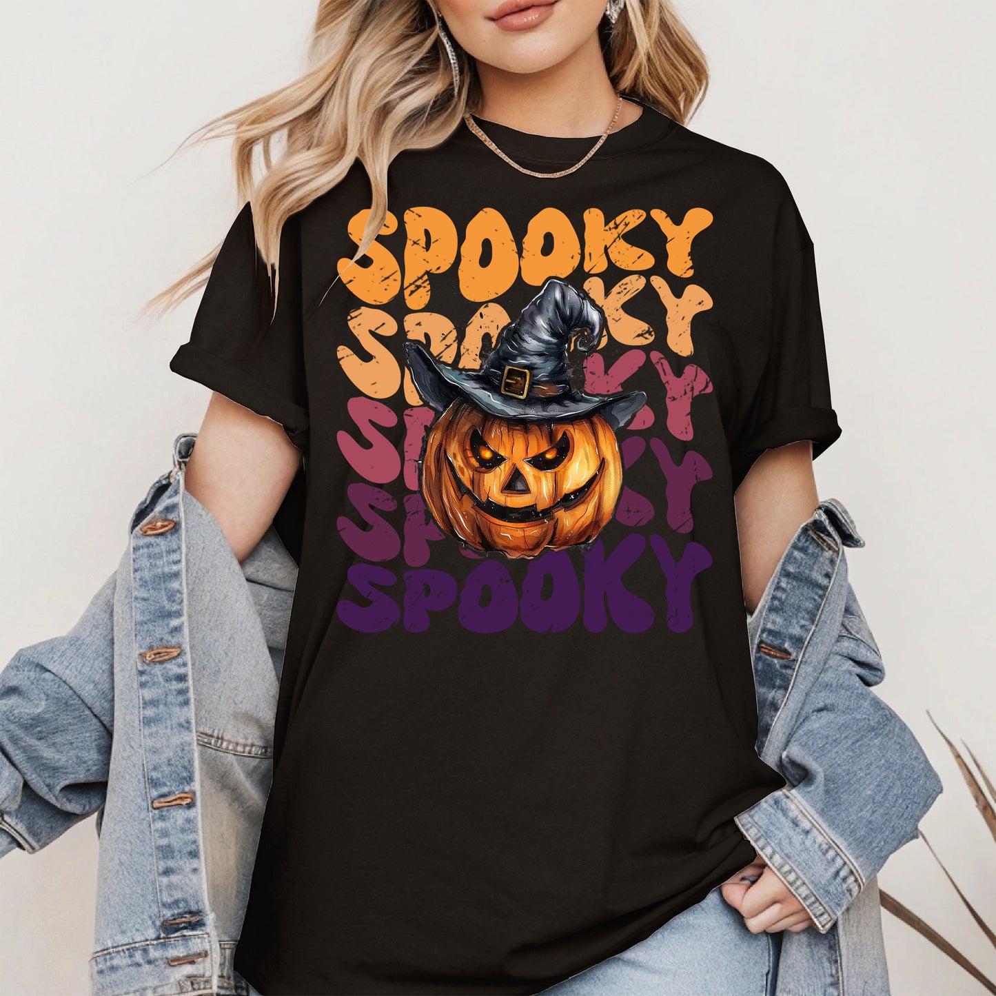 Spooky Pumpkin Halloween Shirt