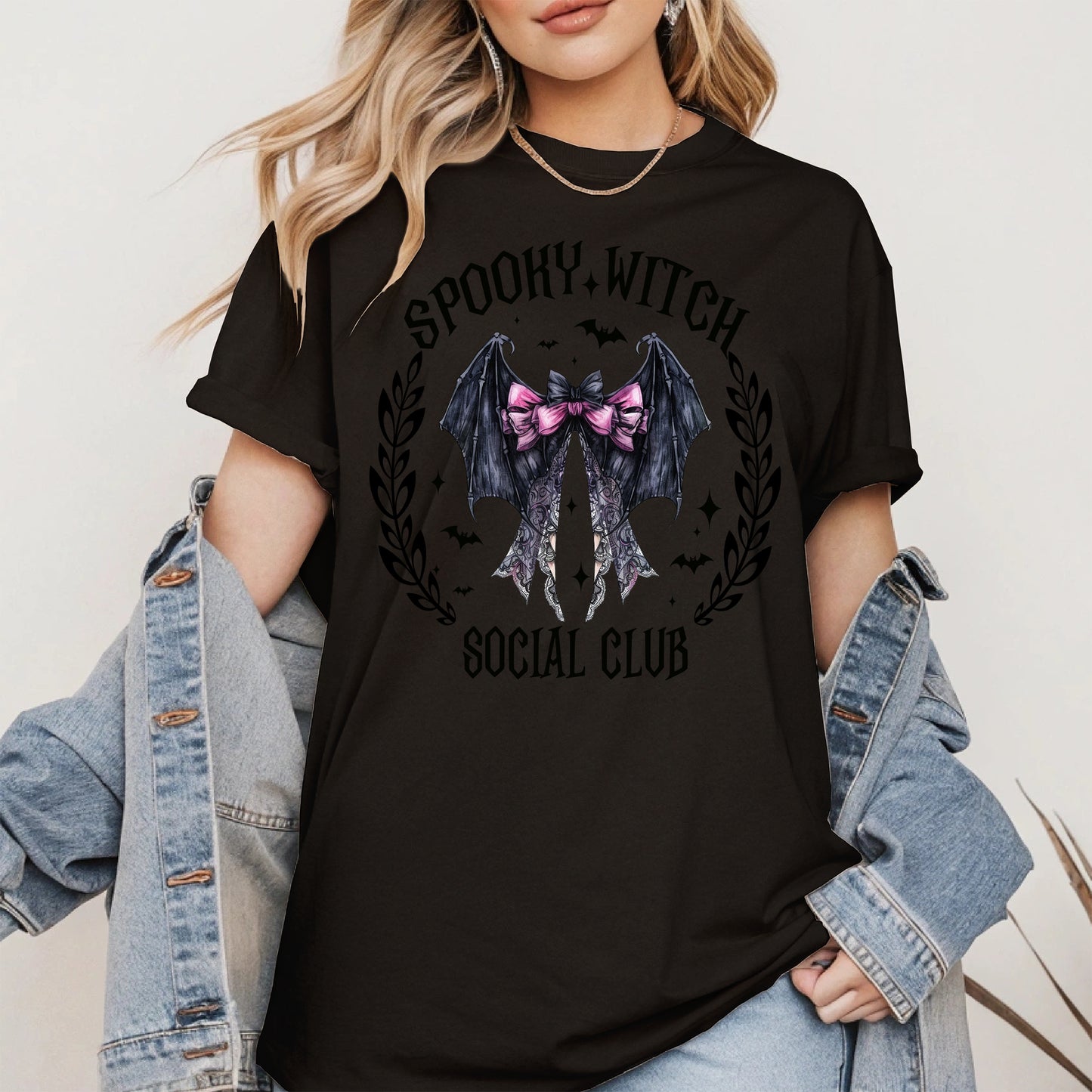 Spooky Witch Social Club Shirt