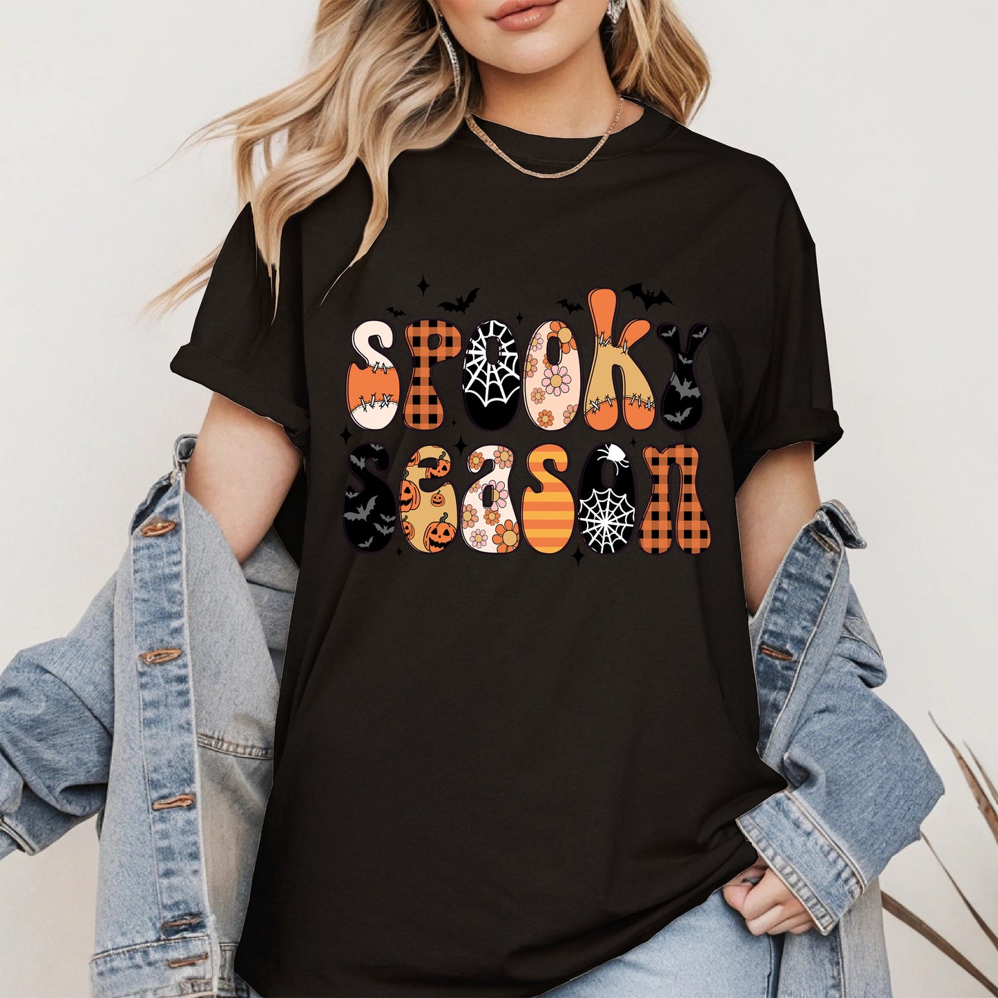 Retro Spooky Season Halloween Shirt