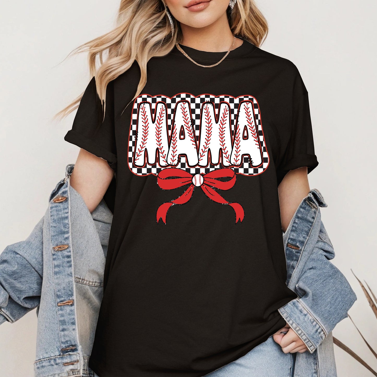 Baseball Mama Shirt Sport Tee Hoodie Sweatshirt Gift for Baseball Moms