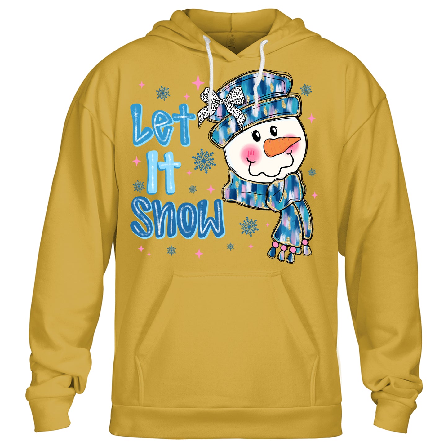 Cute Snowman Face Christmas Shirt