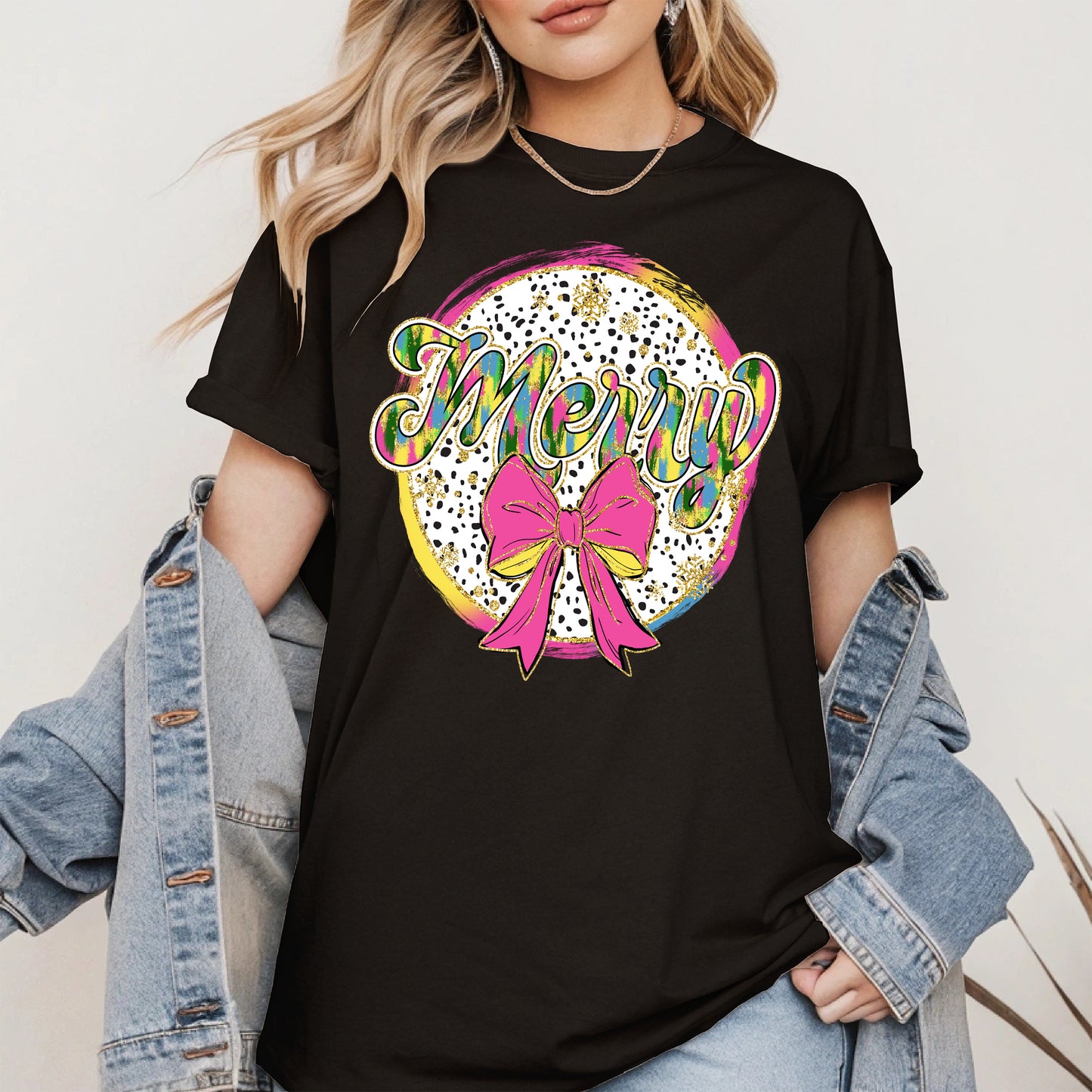 Merry Coquette Bow Shirt