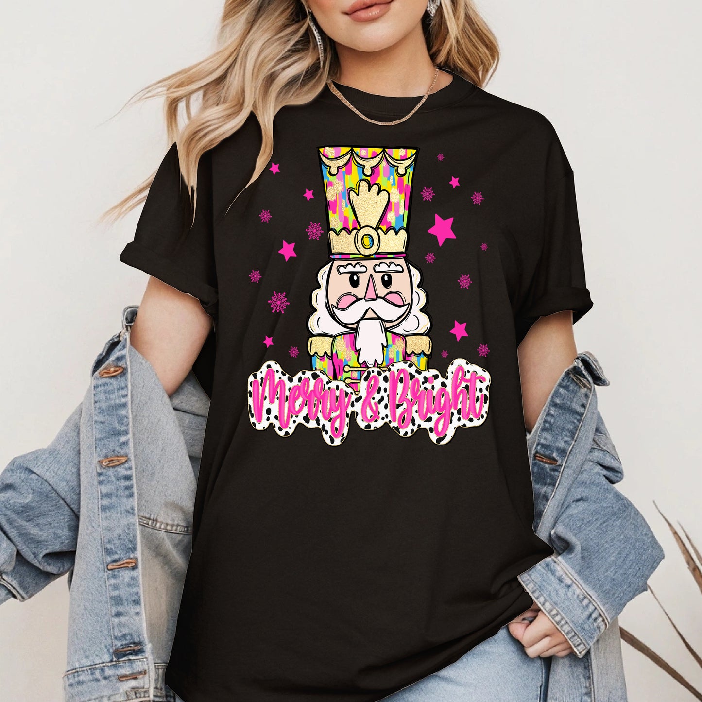 Merry and Bright Nutcracker Shirt