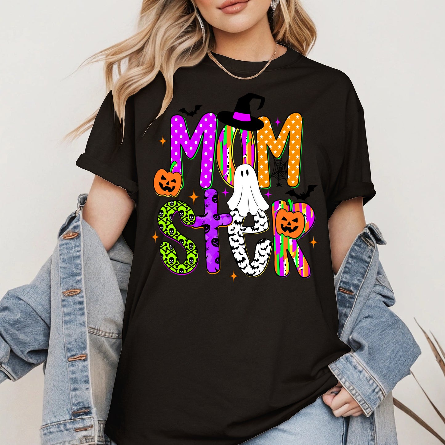 Momster halloween shirt and hoodie