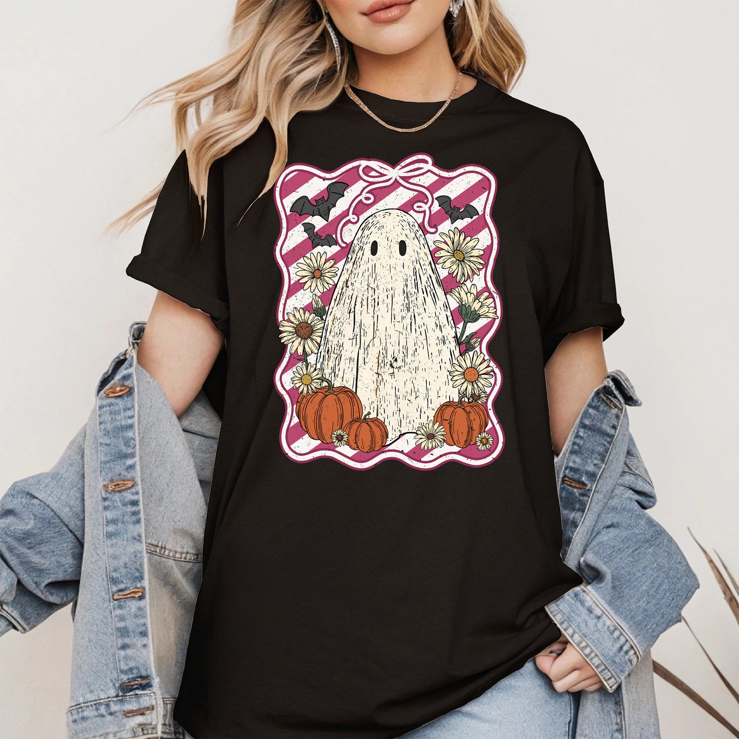 Ghost Floral Coquette Frame shirt