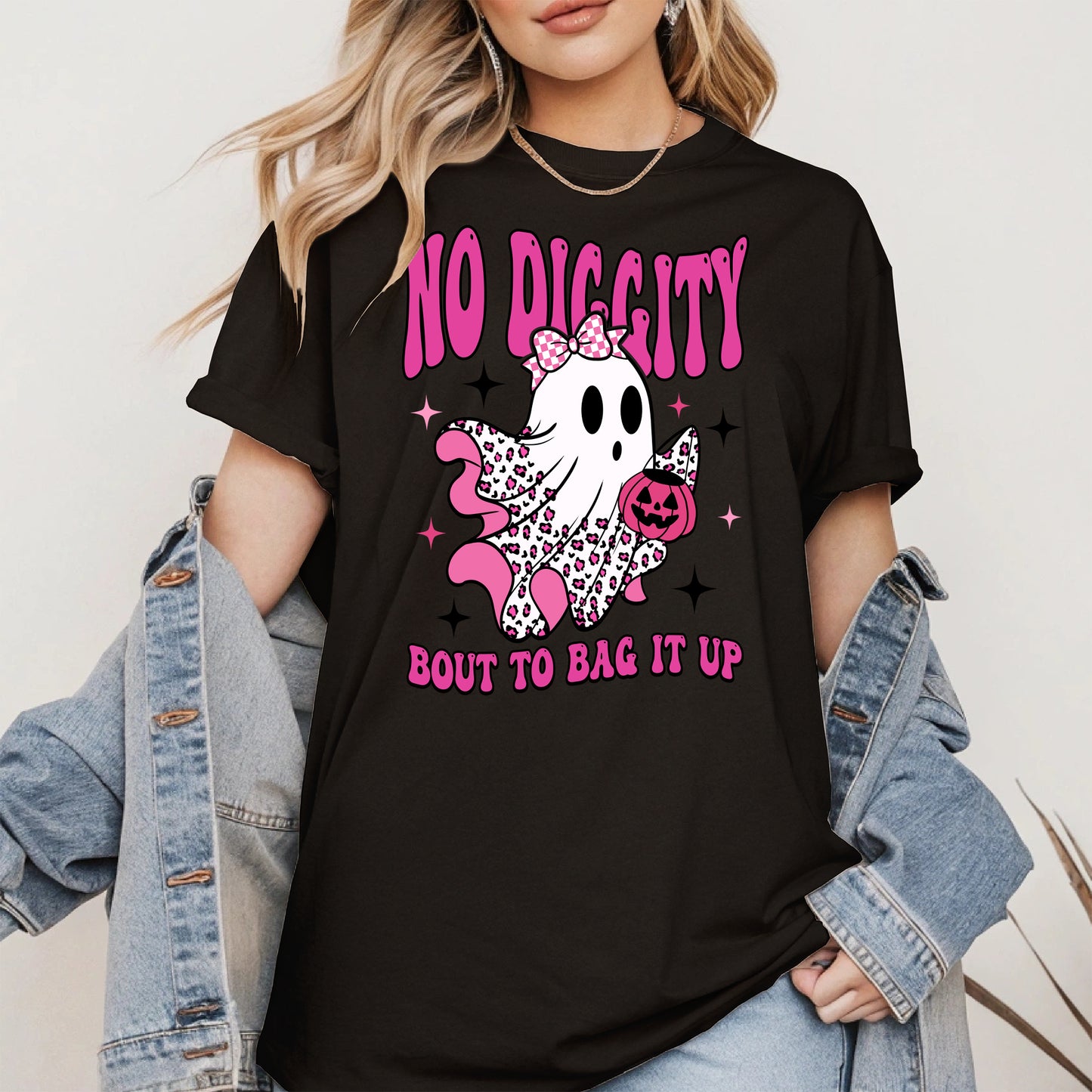 No Diggity Bout to Bag It Up halloween shirt
