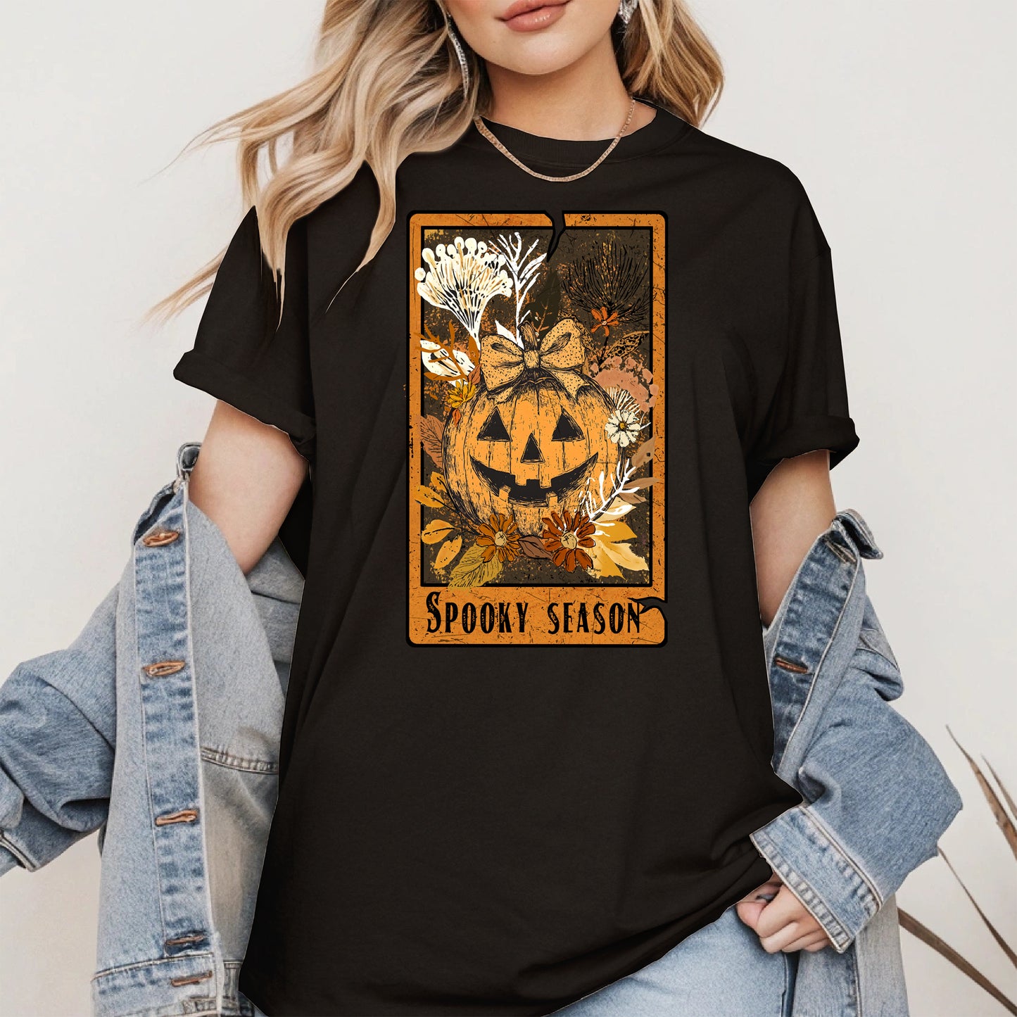 Tarot Pumpkin Spooky Season shirt