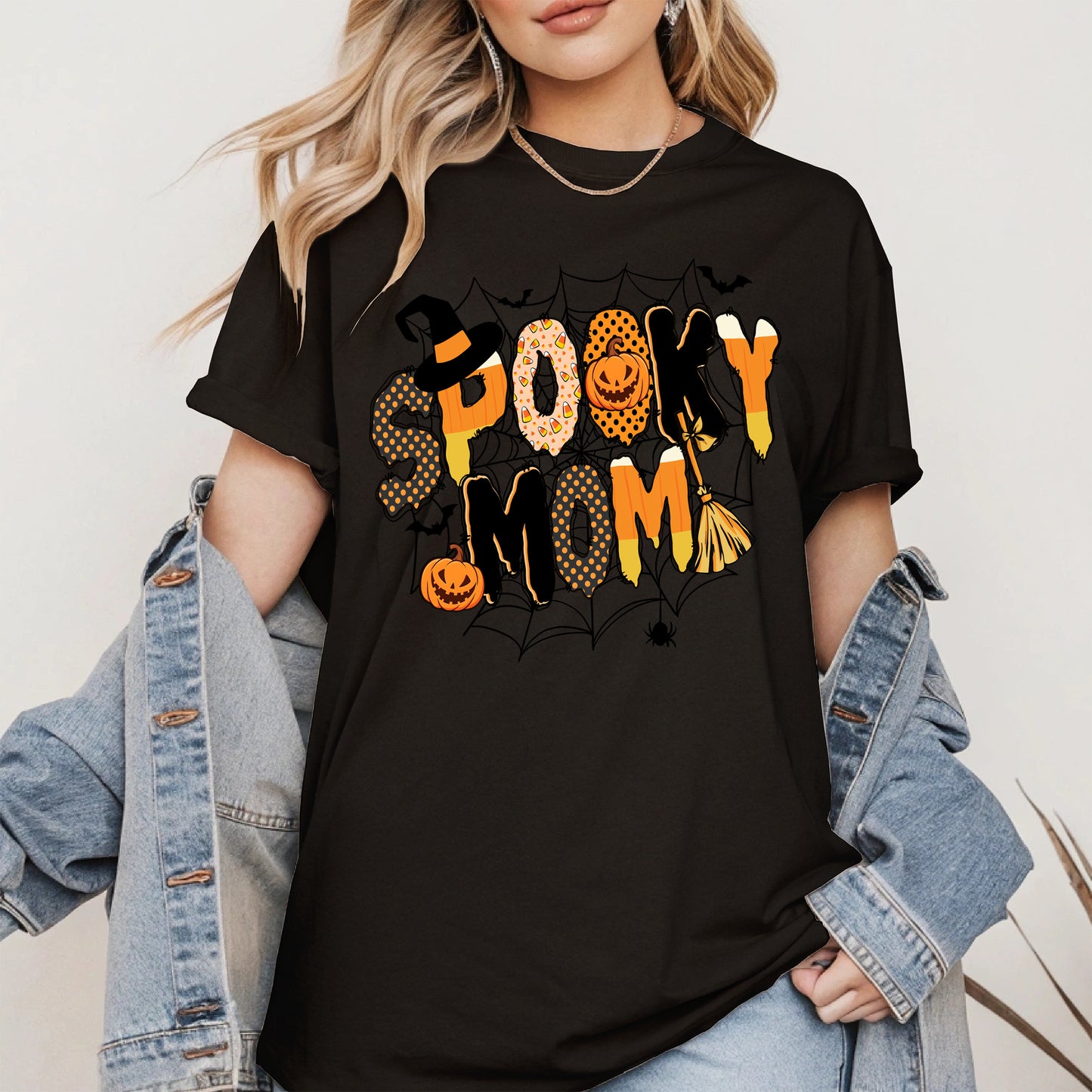 Spooky MAMA halloween shirt and hoodie