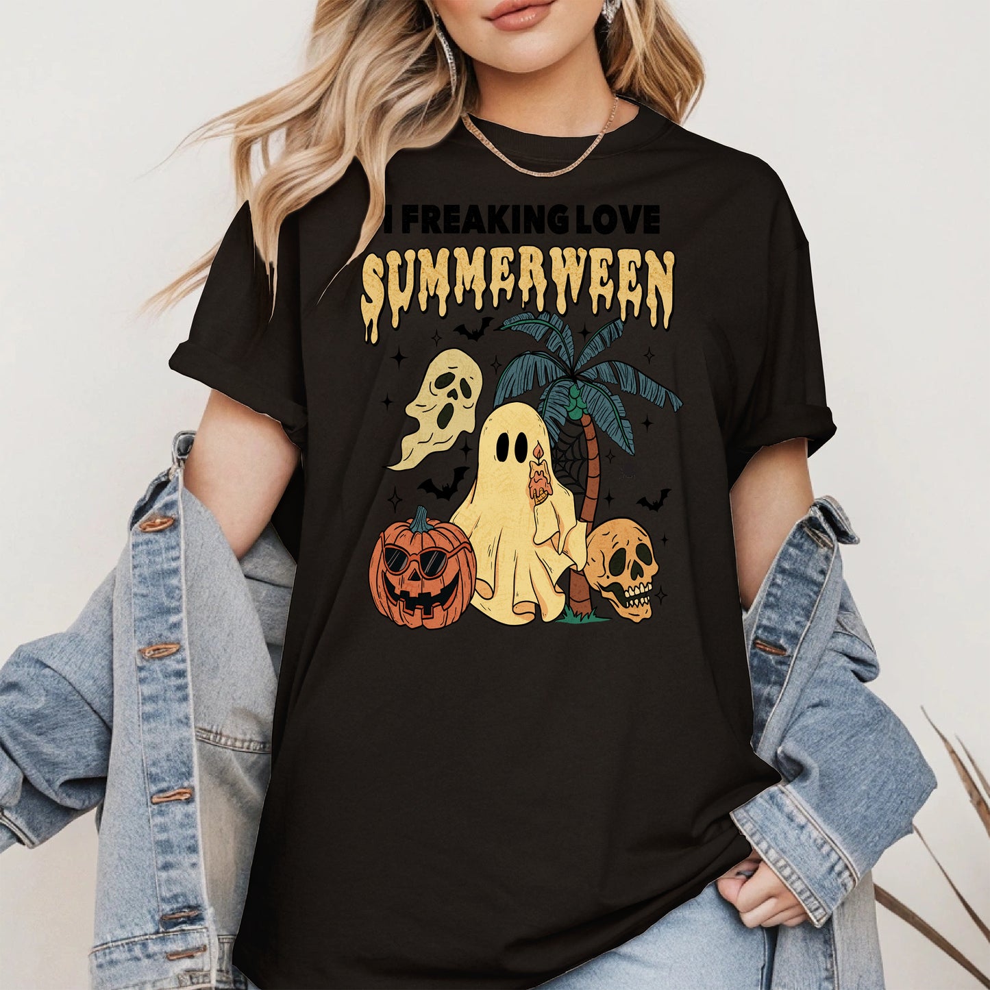 I freaking love summerween halloween shirt