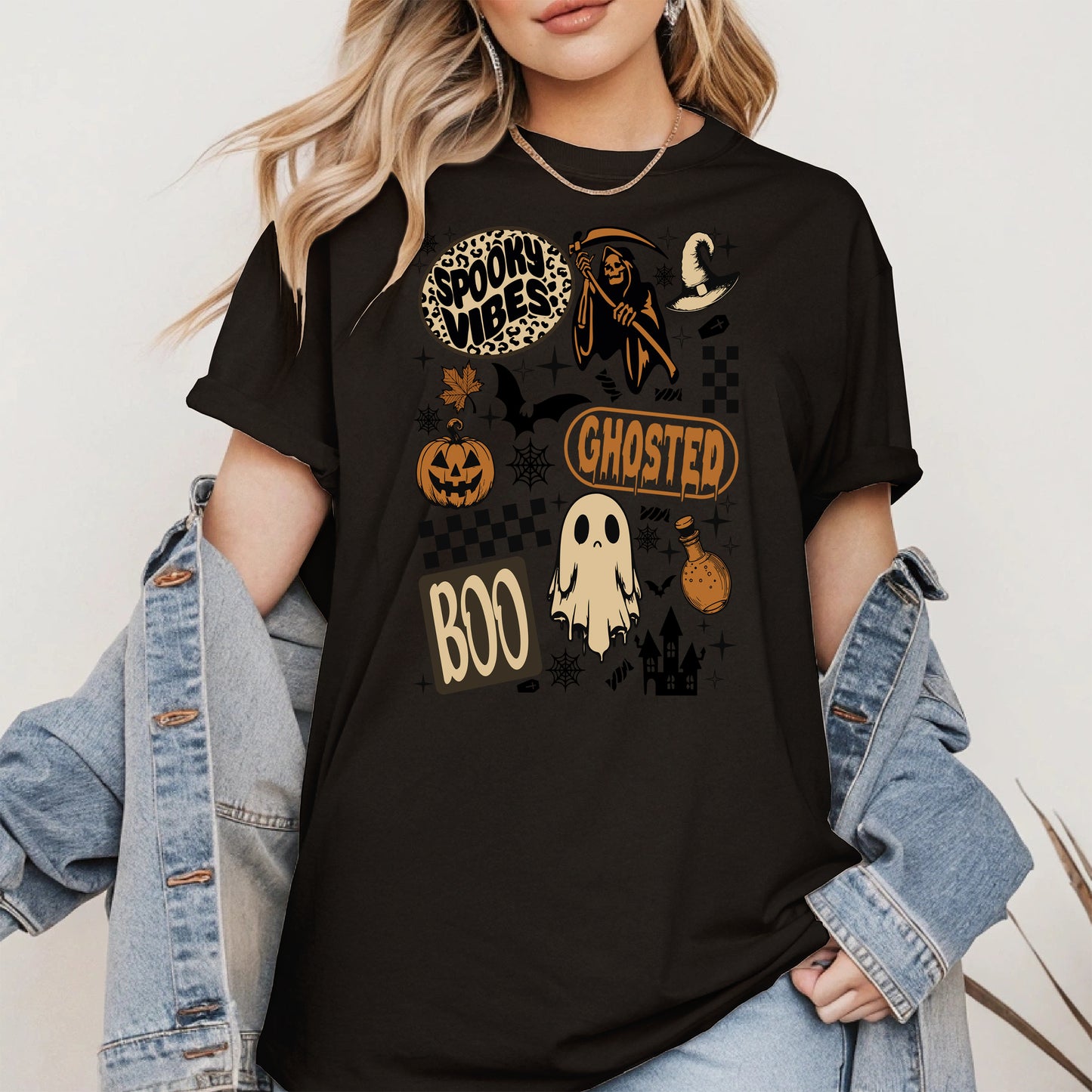Halloween Collage shirt and hoodie