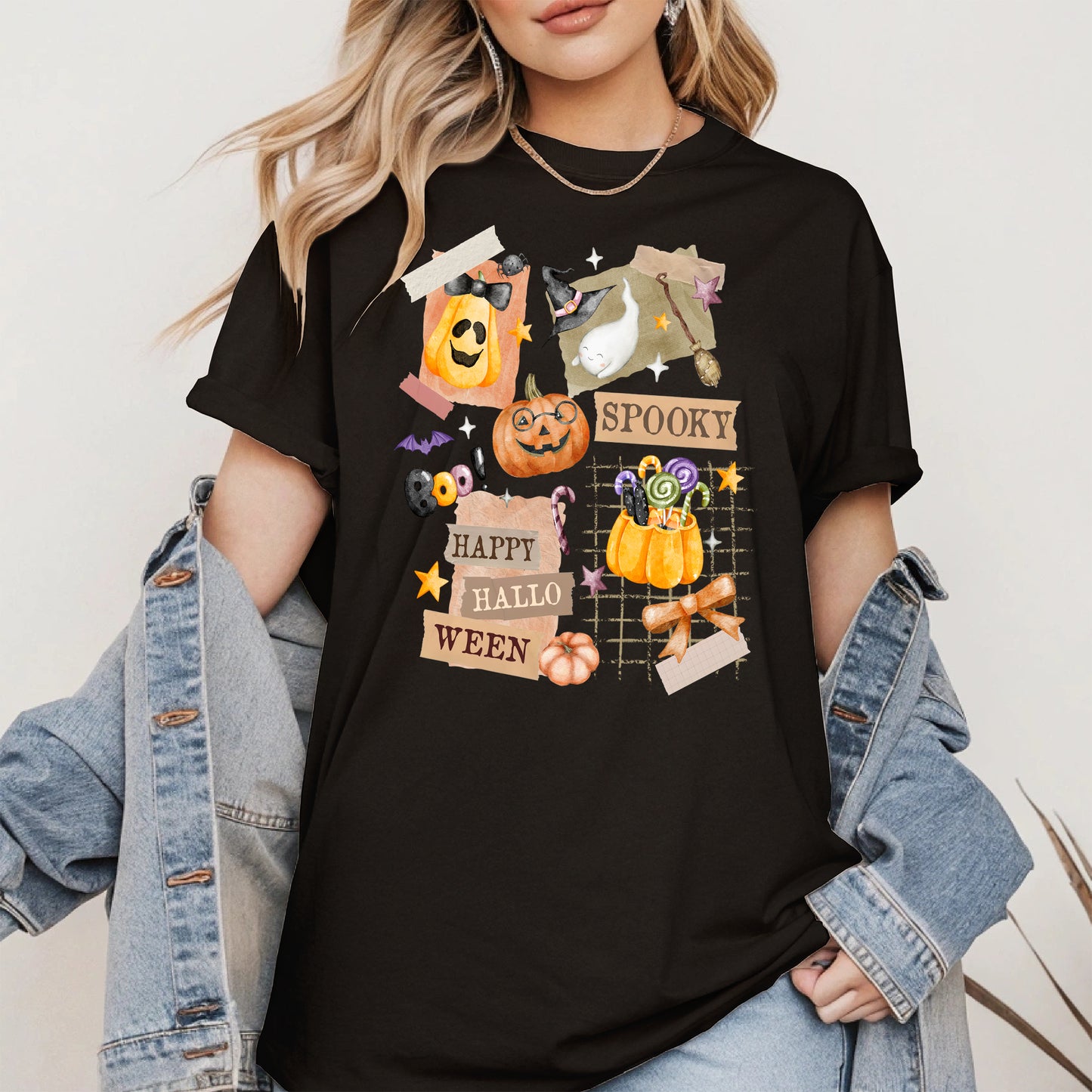 Halloween Collage shirt and sweatshirt