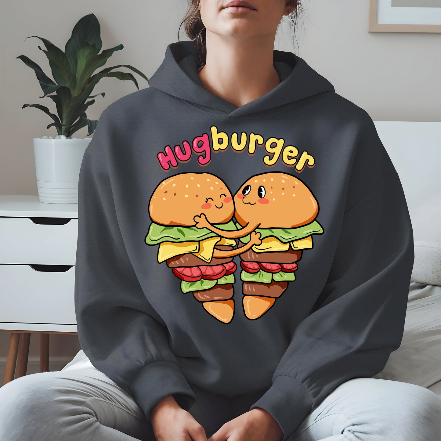 Hugburger Cute Couple Shirt