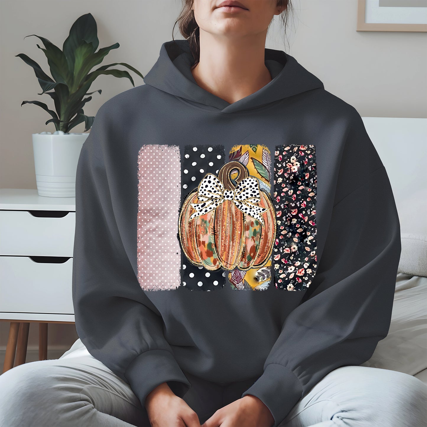 Vintage Pumpkin Shirt Hoodie Sweatshirt for Fall and Halloween