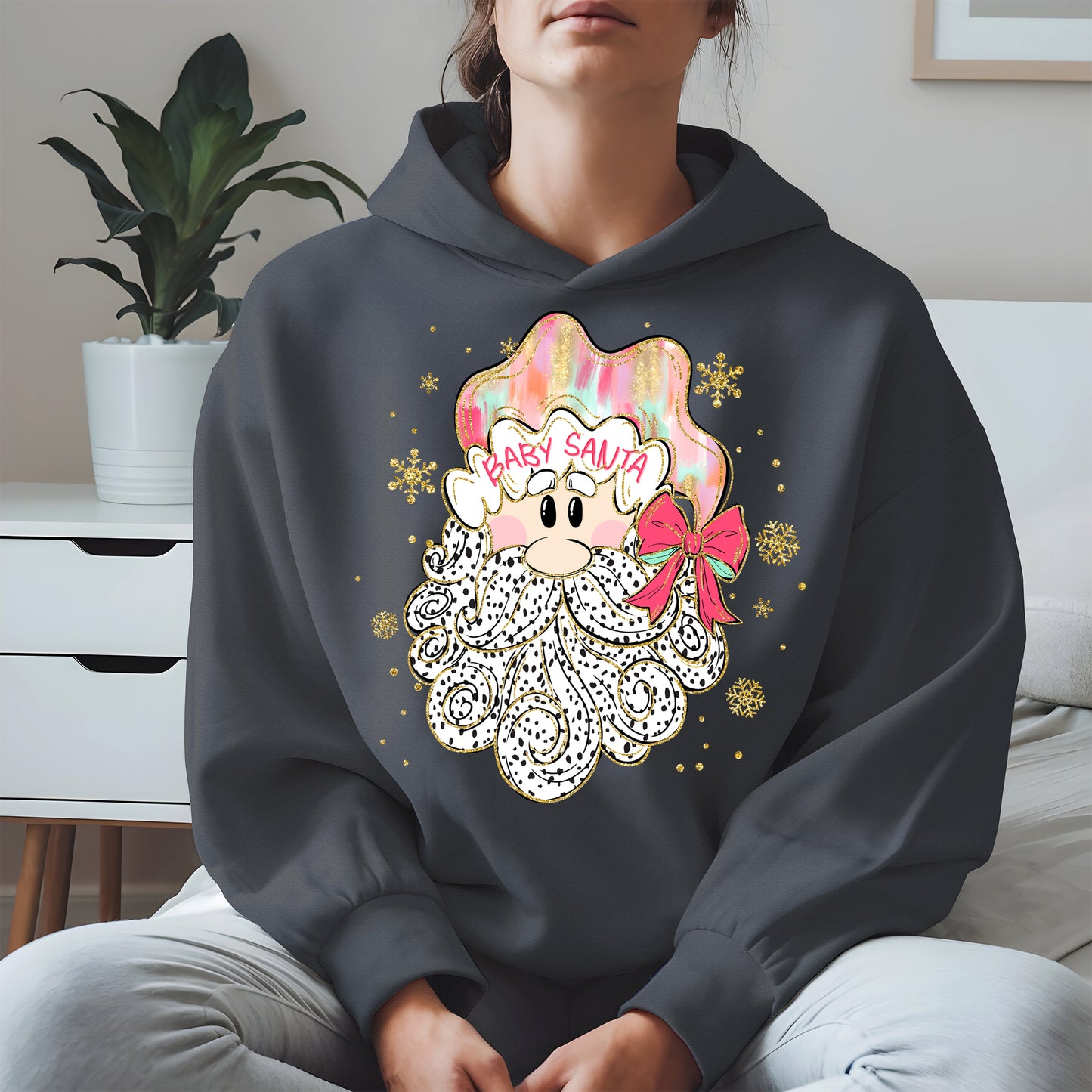Santa Baby Shirt, Cute Christmas Sweatshirt, Hoodie