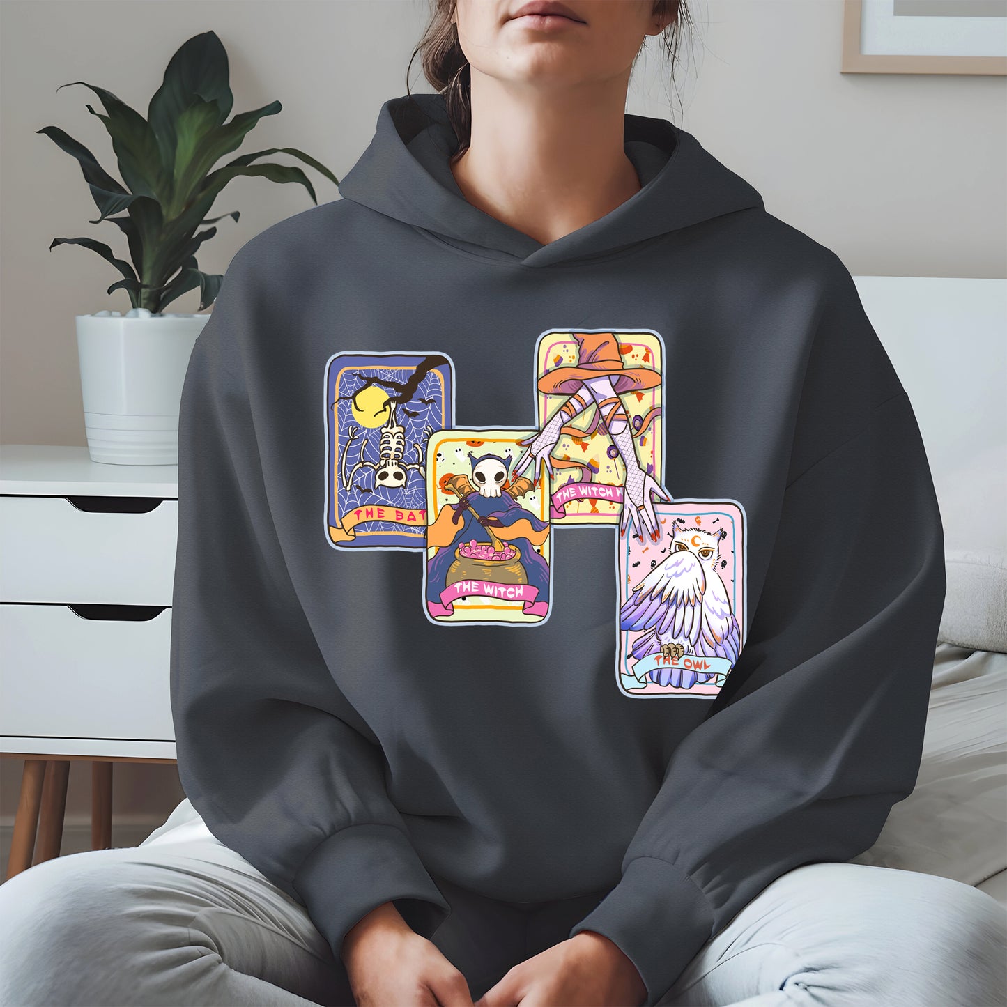 Halloween Tarot Card Trio Tee