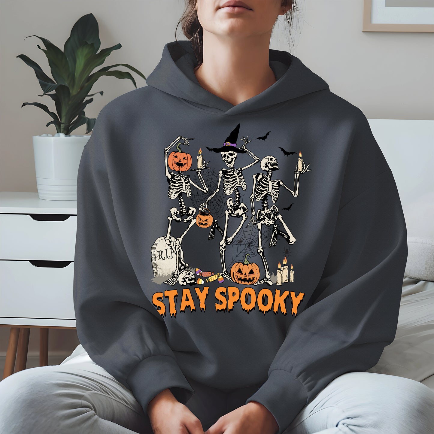 Dancing Skeleton Stay Spooky Shirt