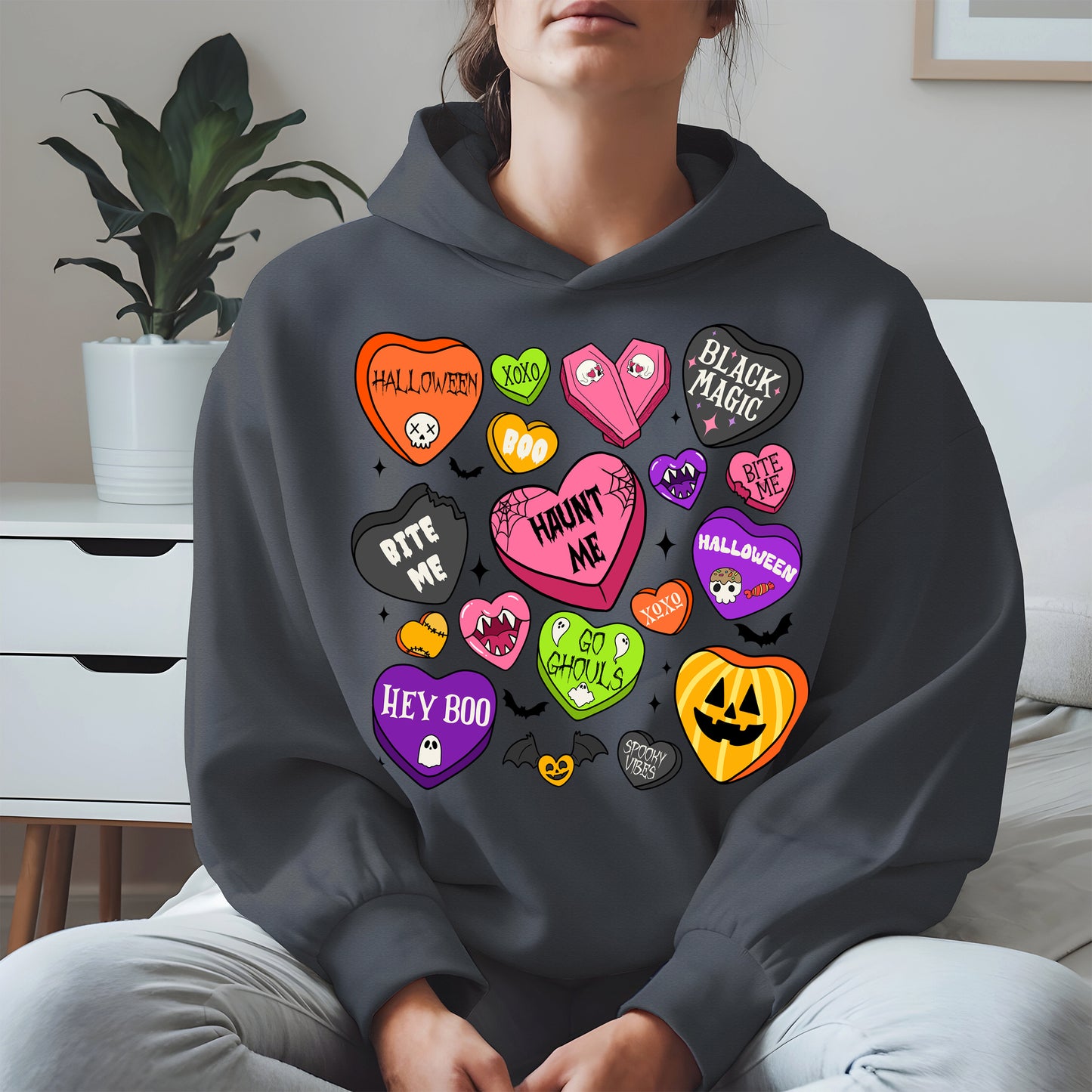Halloween Candy Hearts Shirt