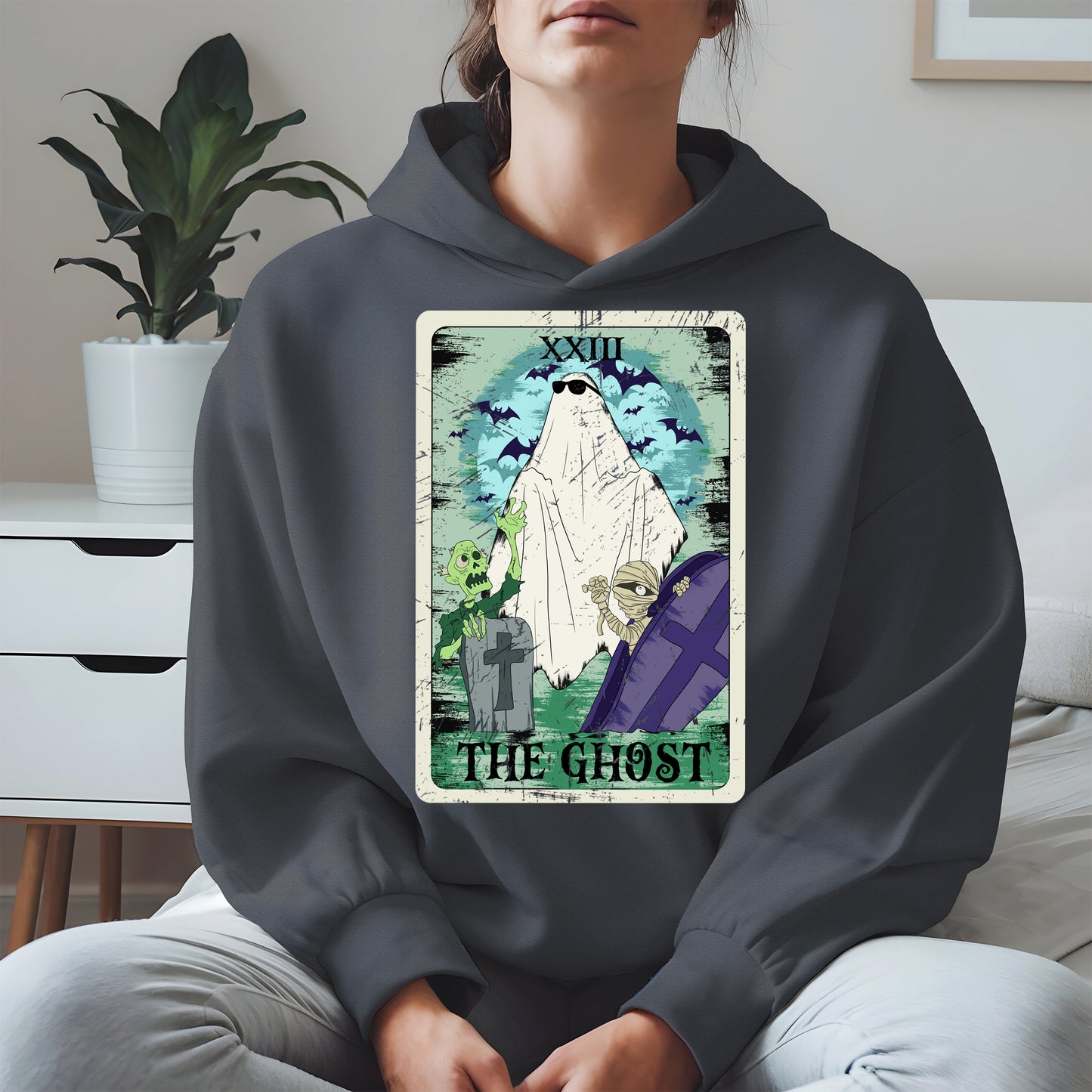 The Ghost Tarot Halloween Shirt