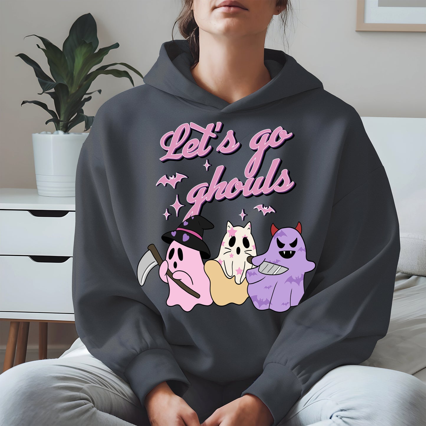 Let’s Go Ghouls Shirt Cute Halloween Ghost