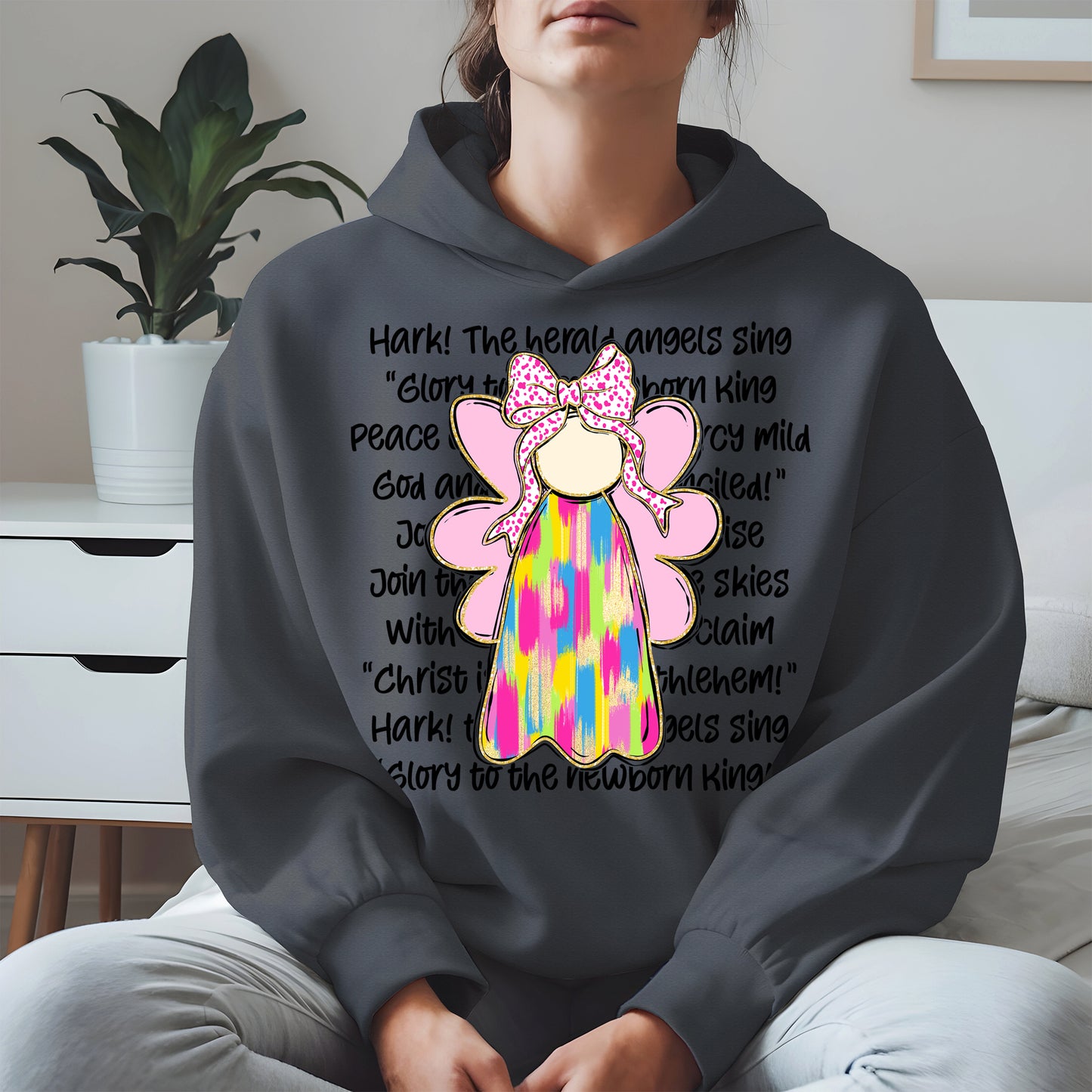 Colorful Angel Christmas Shirt