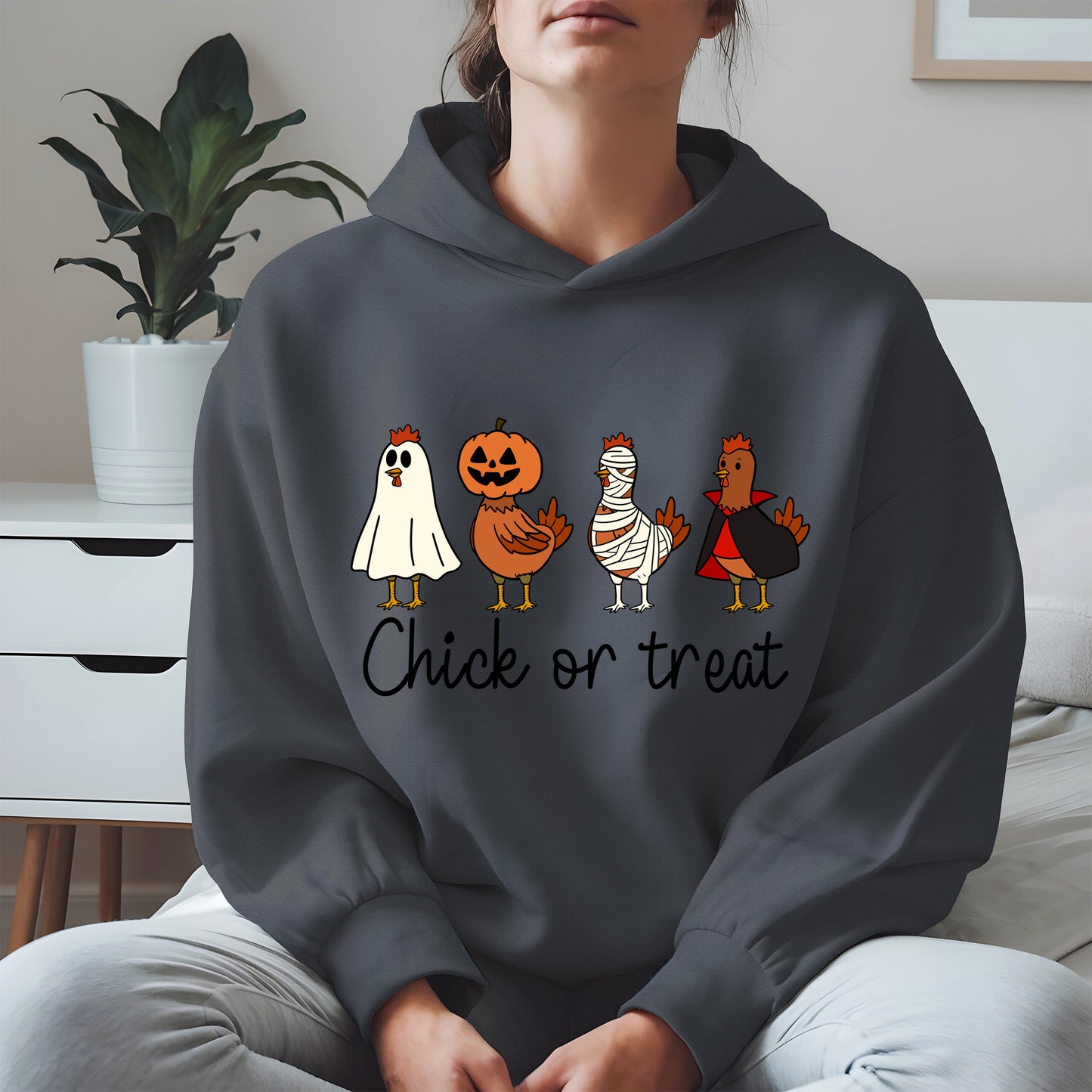 Chick or treat halloween shirt