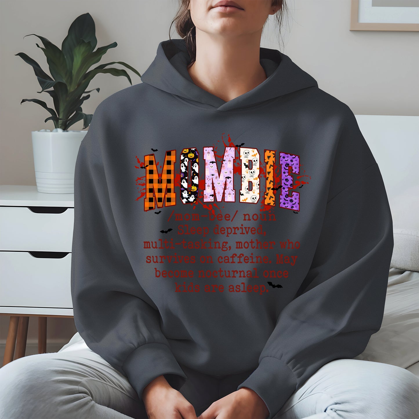MOMBIE Halloween shirt and hoodie
