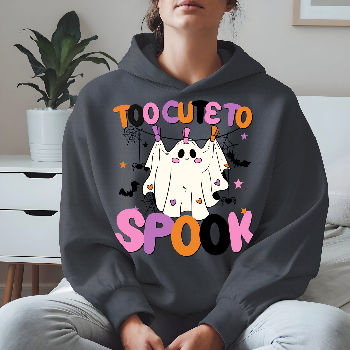 Too cute to spook halloween shirt