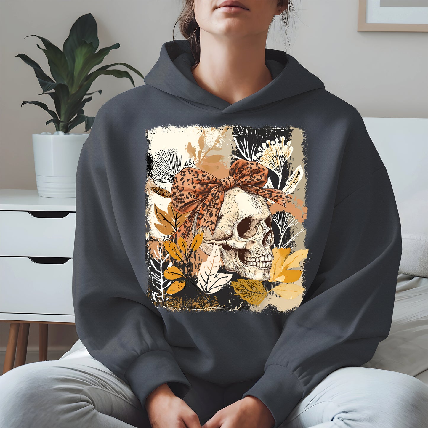 Skull Coquette Boho halloween shirt