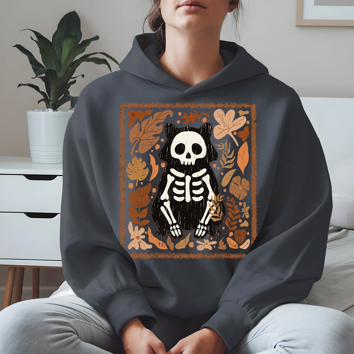 Halloween raccoon floral halloween shirt