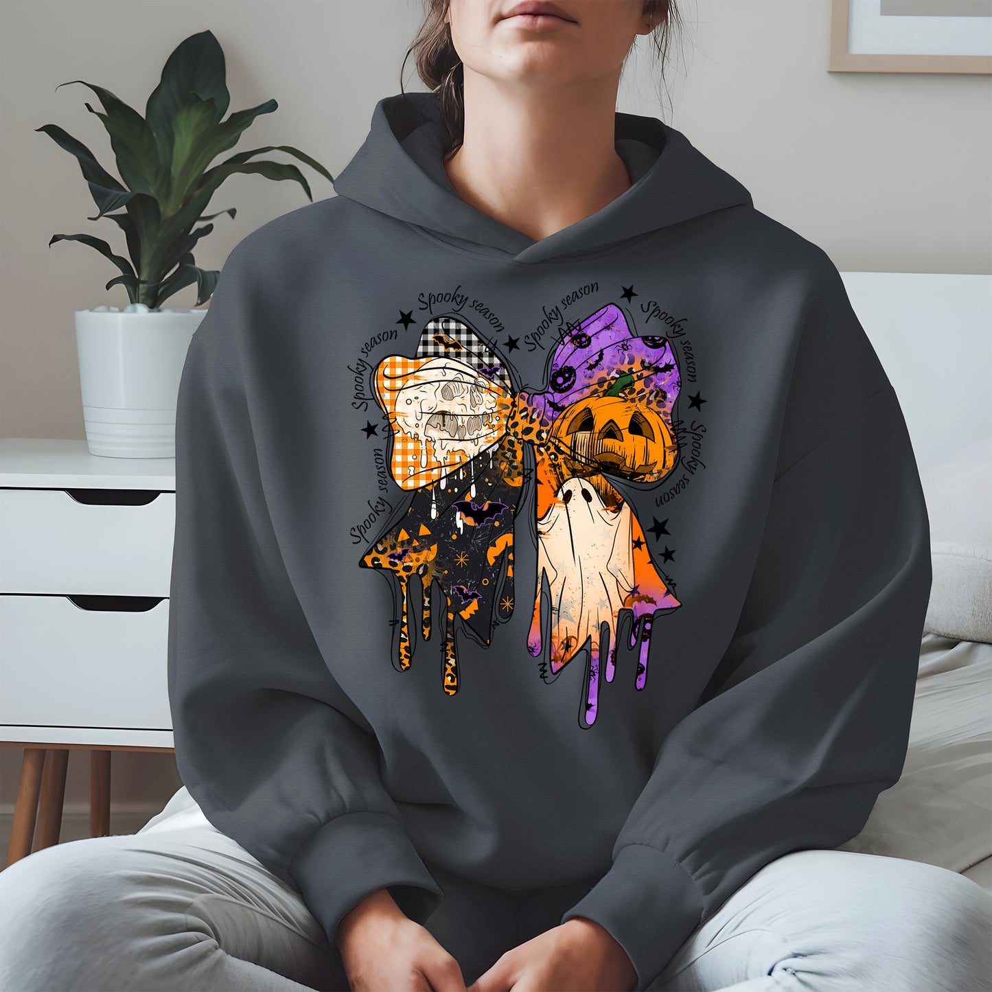 Halloween Coquette Bow shirt and hoodie