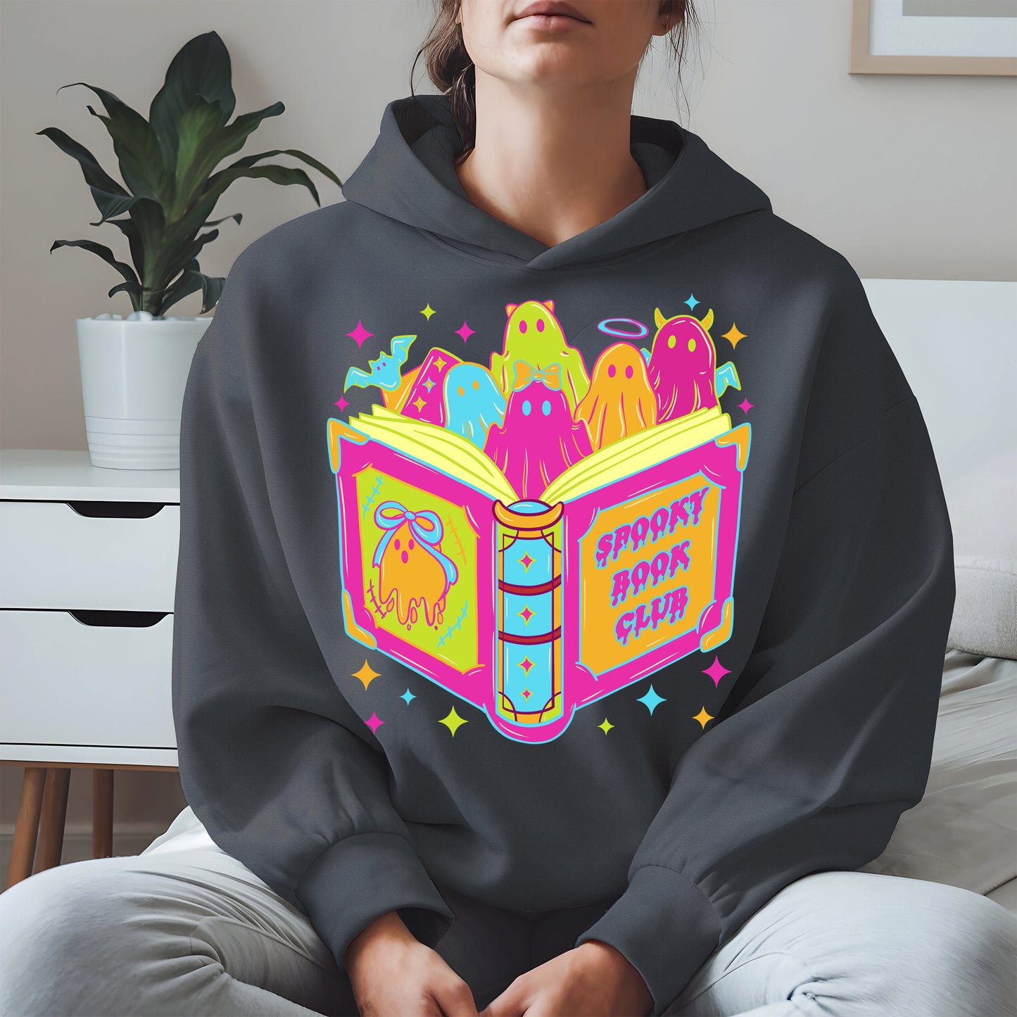 Spooky Book Club shirt and hoodie