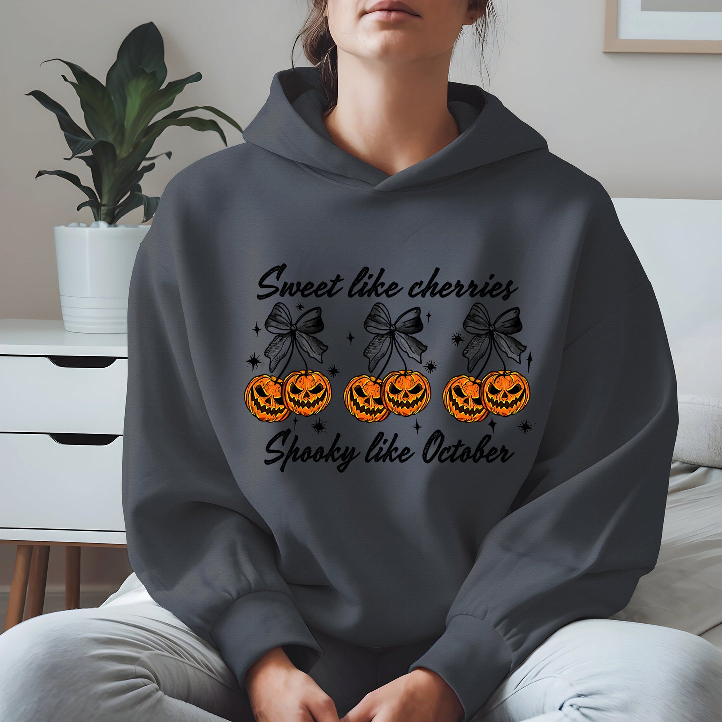 Sweet like cherries Spooky like October shirt