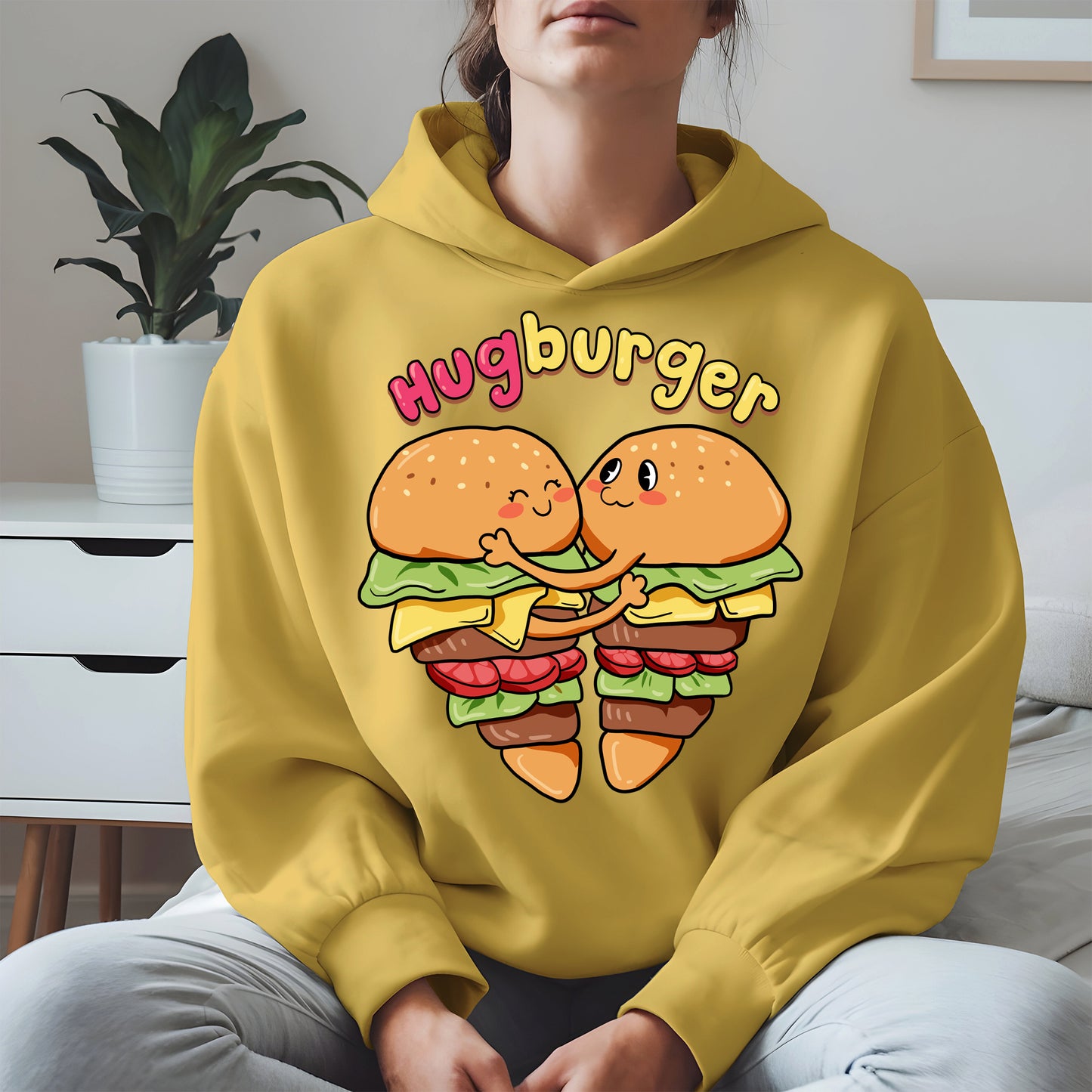 Hugburger Cute Couple Shirt