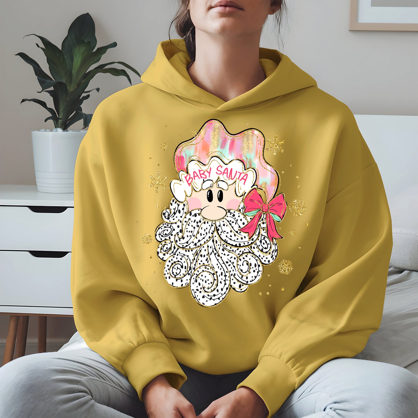 Santa Baby Shirt, Cute Christmas Sweatshirt, Hoodie