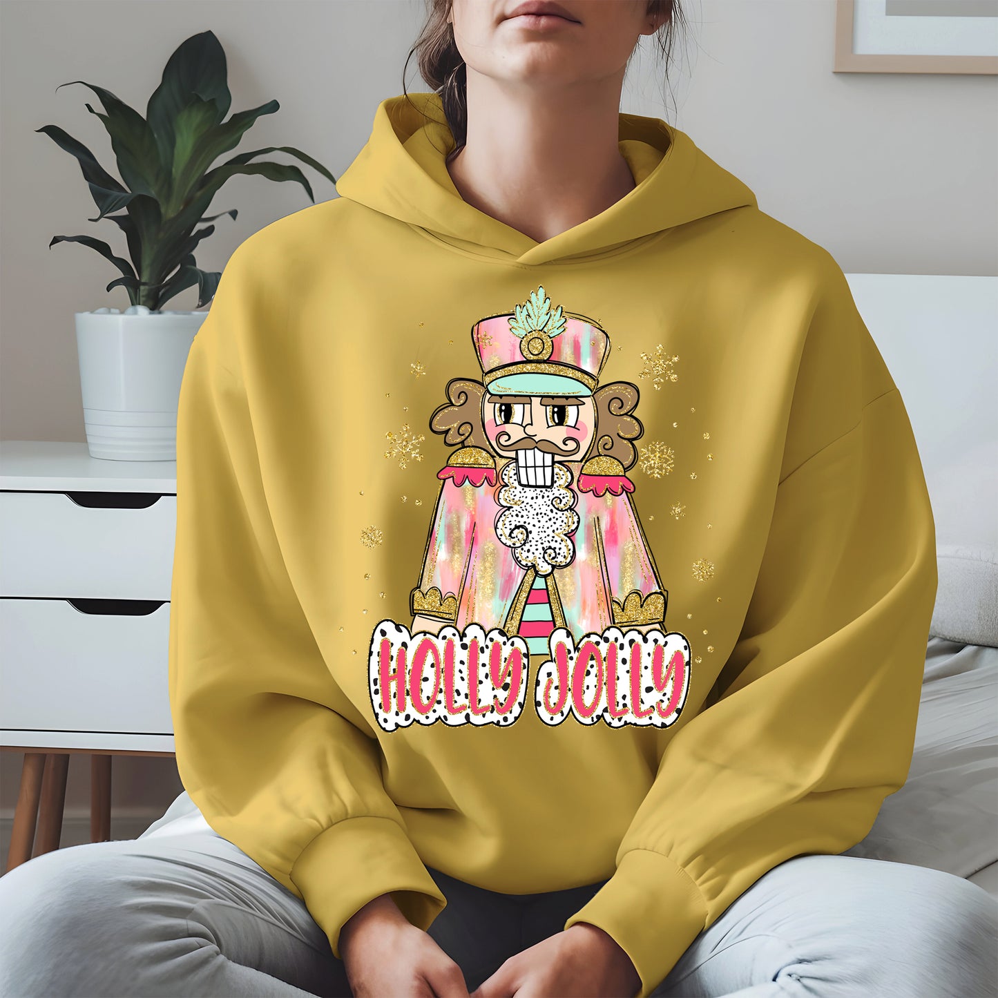 Holly Jolly Nutcracker Christmas Shirt Hoodie