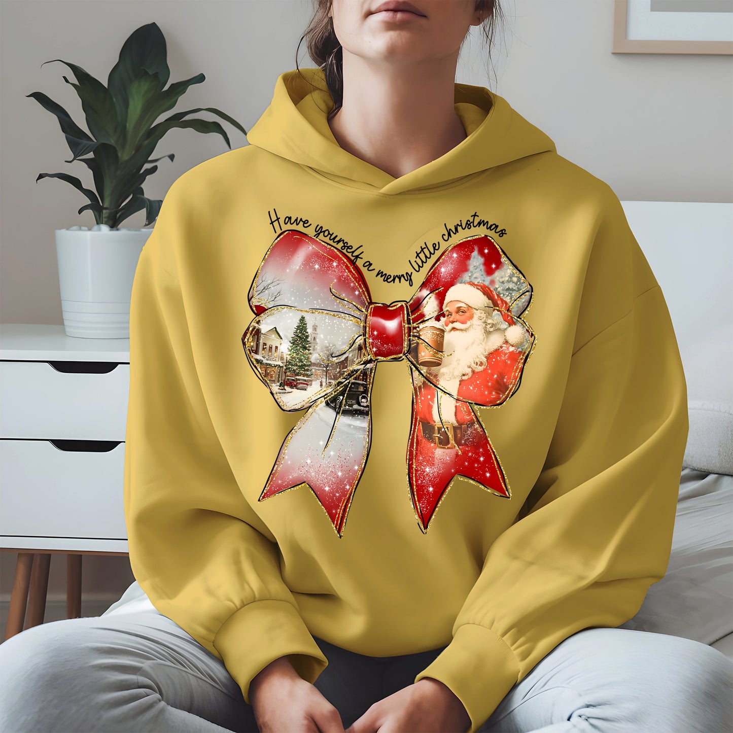 Small Town Christmas Santa Holiday Shirt