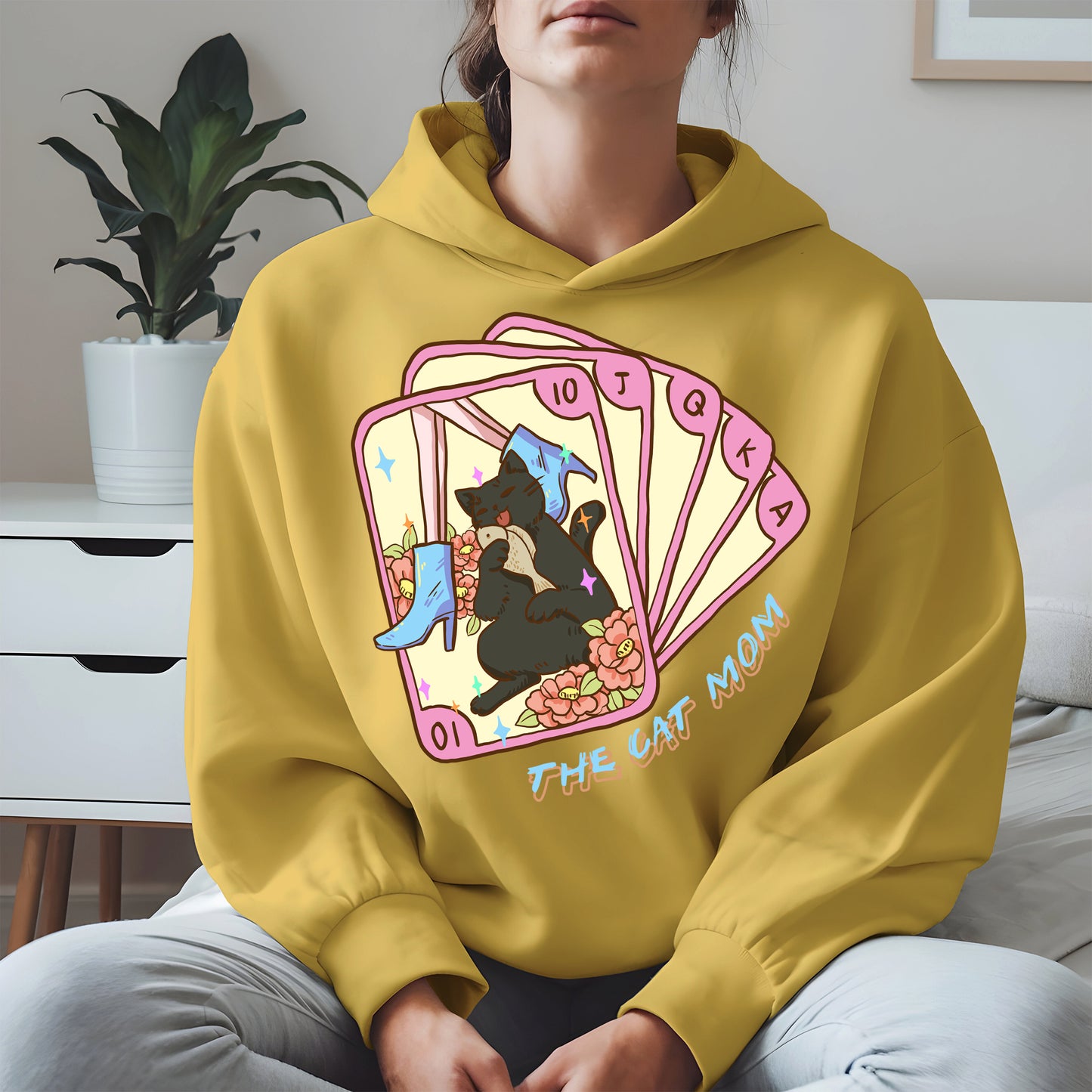 The Cat Mom Tarot Card Tee