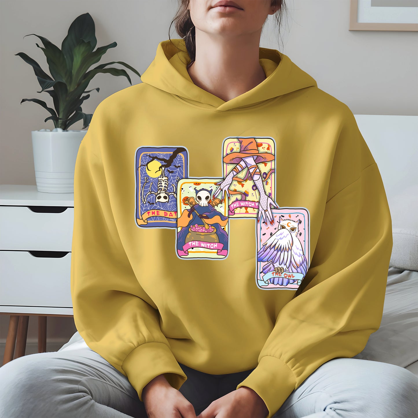 Halloween Tarot Card Trio Tee