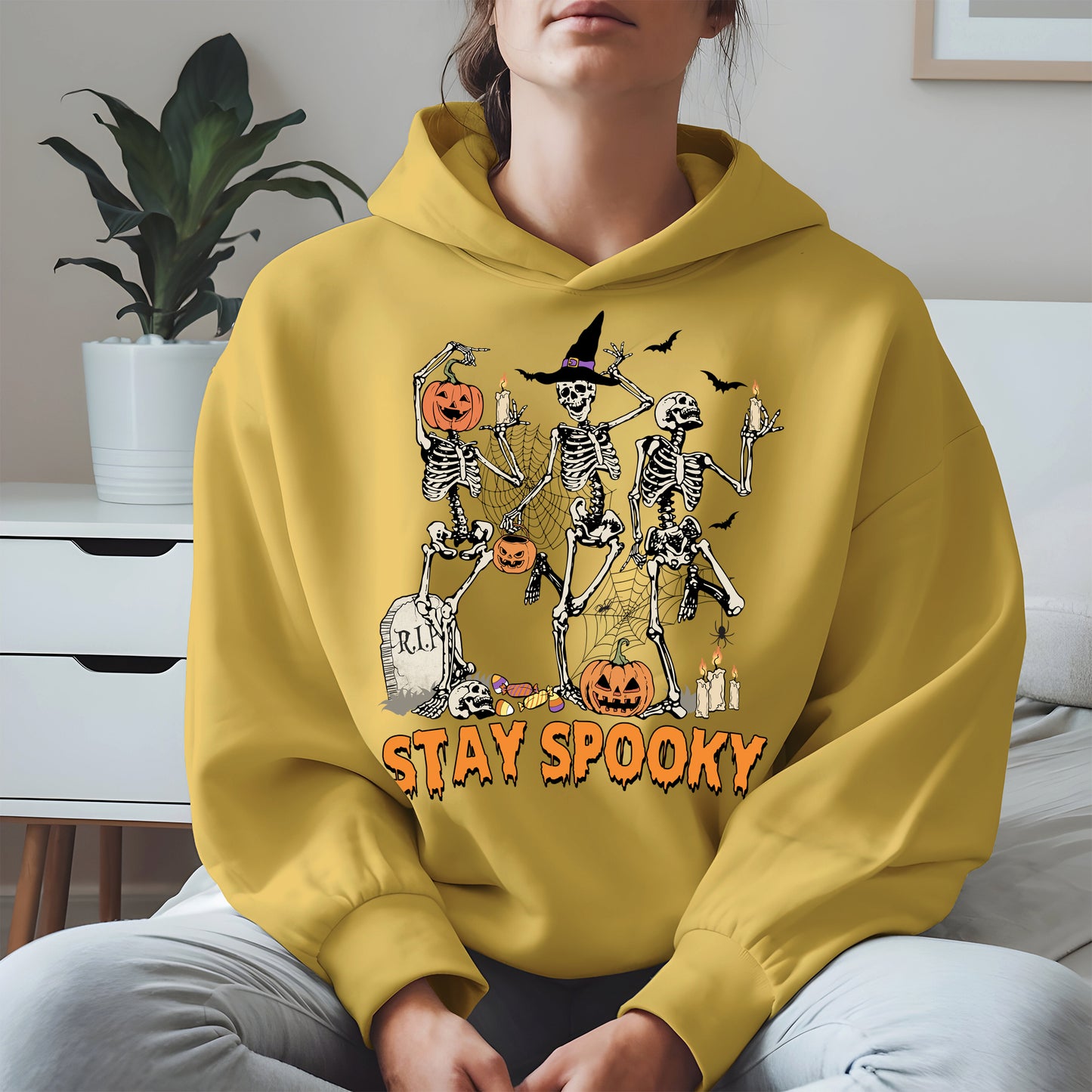 Dancing Skeleton Stay Spooky Shirt