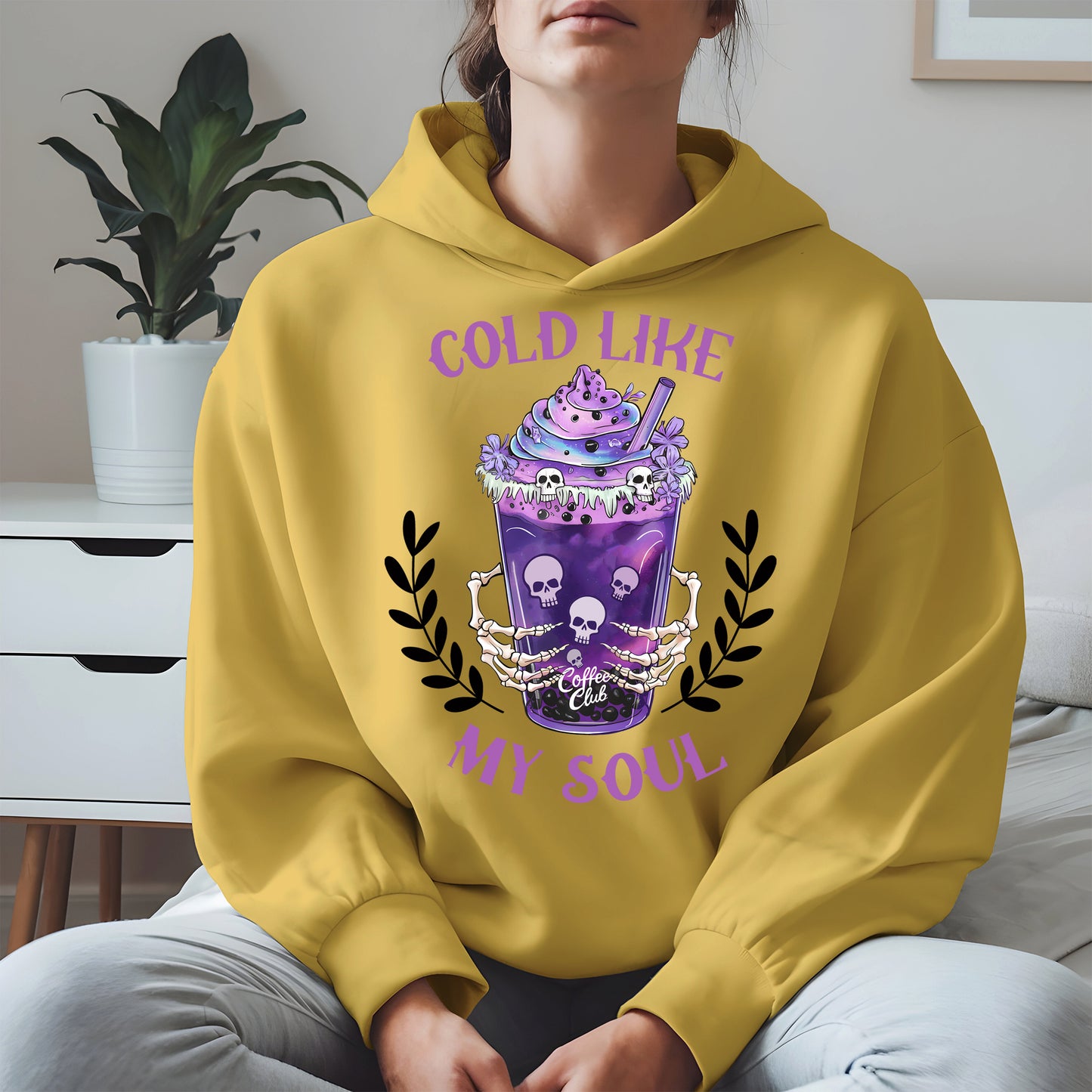 Cold Like My Soul Iced Coffee Halloween Shirt